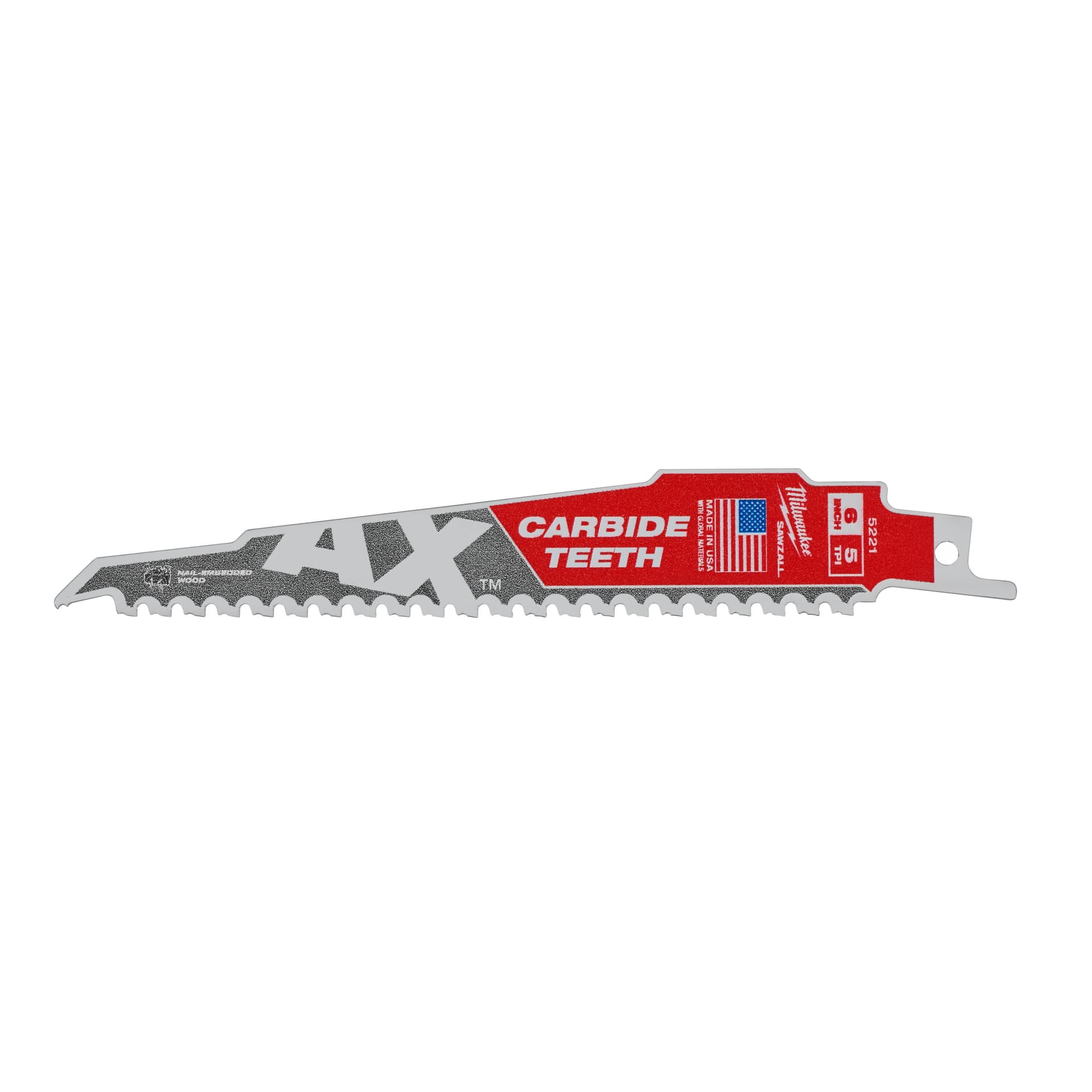Pânze fierăstrău sabie TCT AX 150x5T - 5 buc, 5 bucăți