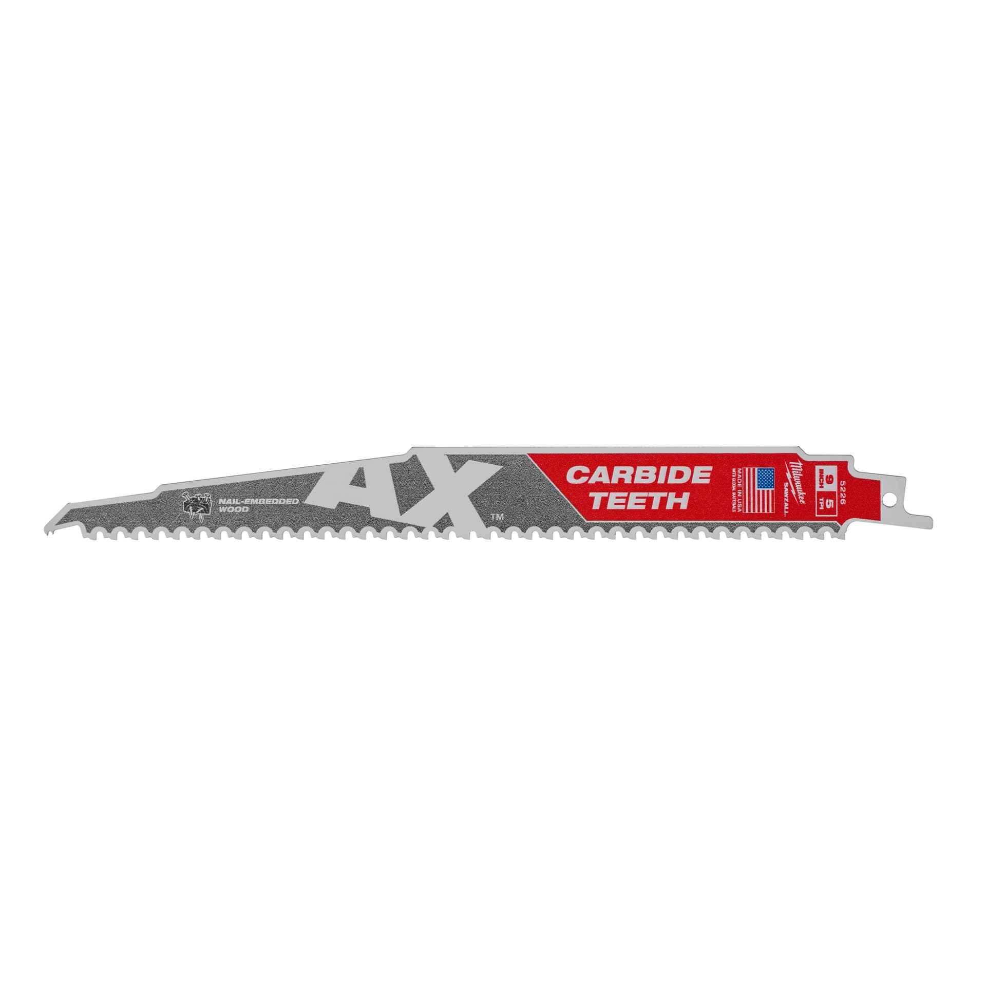 Pânze fierăstrău sabie TCT AX 230x5T - 5 buc, 5 bucăți