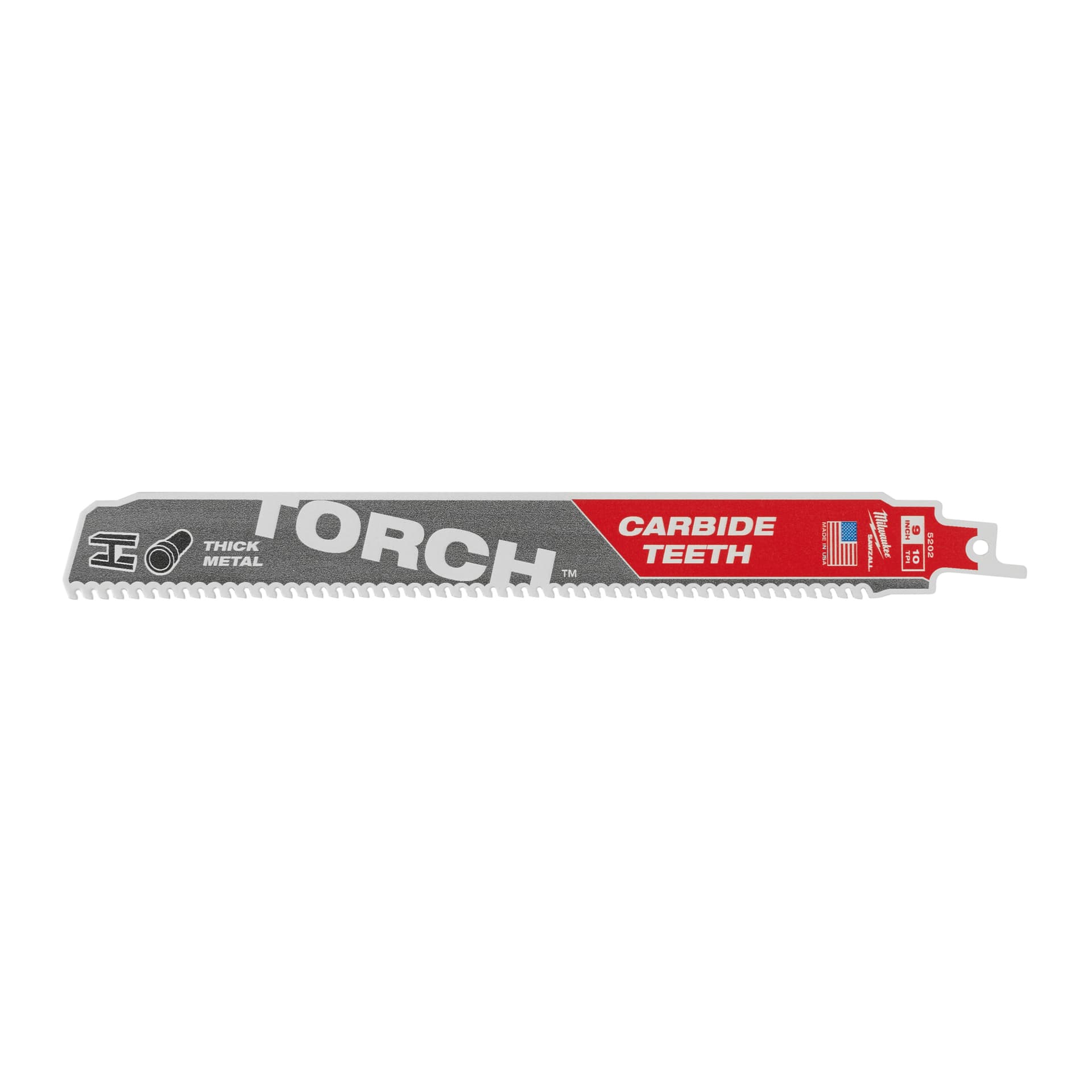 Pânze fierăstrău sabie TCT TORCH 230x10T - 5 buc, 5 bucăți