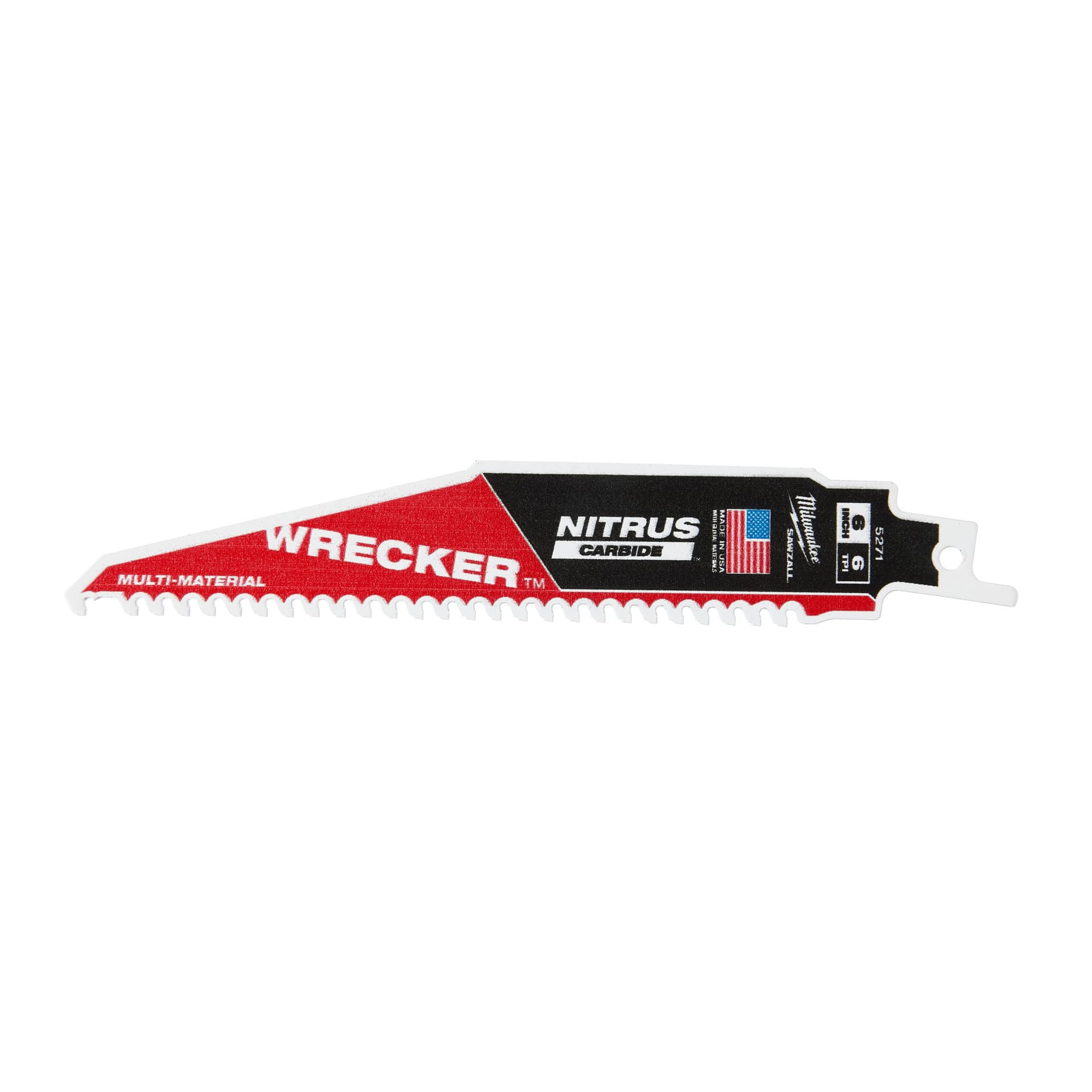 Pânze fierăstrău sabie TCT WRECKER NITRUS 150x6T - 5 buc, 5 bucăți