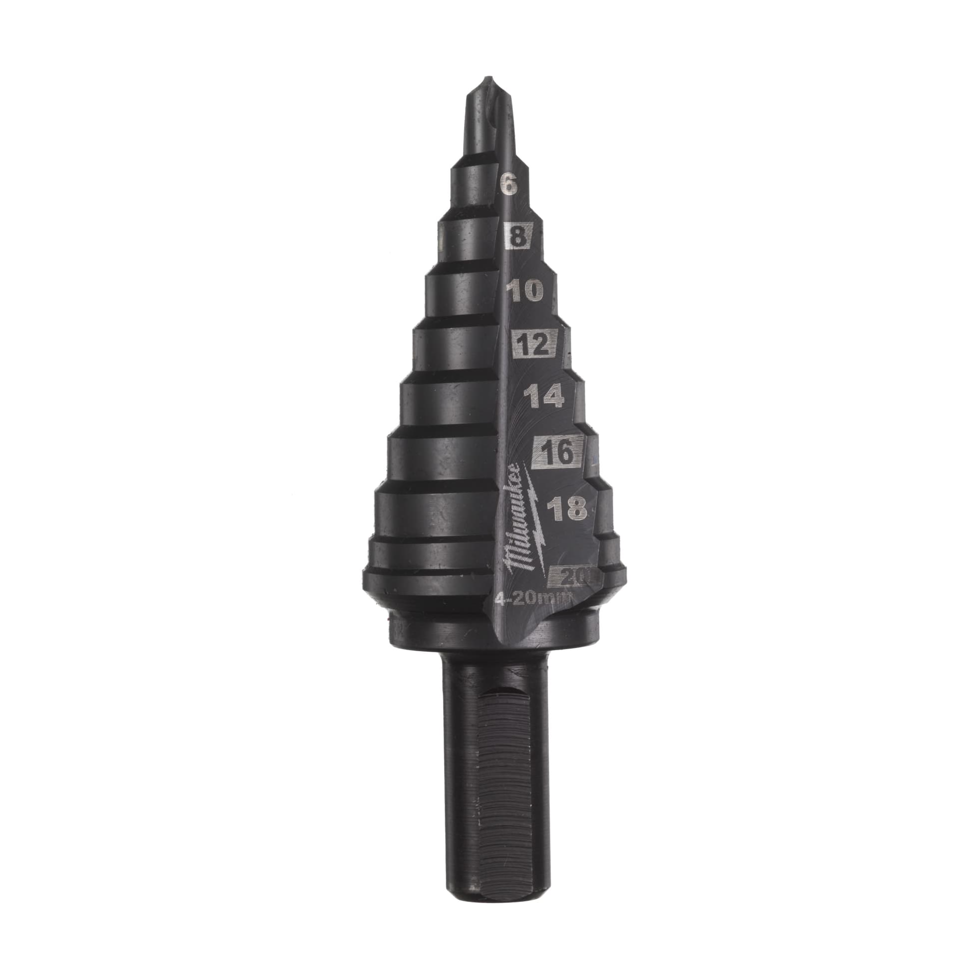 Burghie în trepte din cobalt 4-20mm