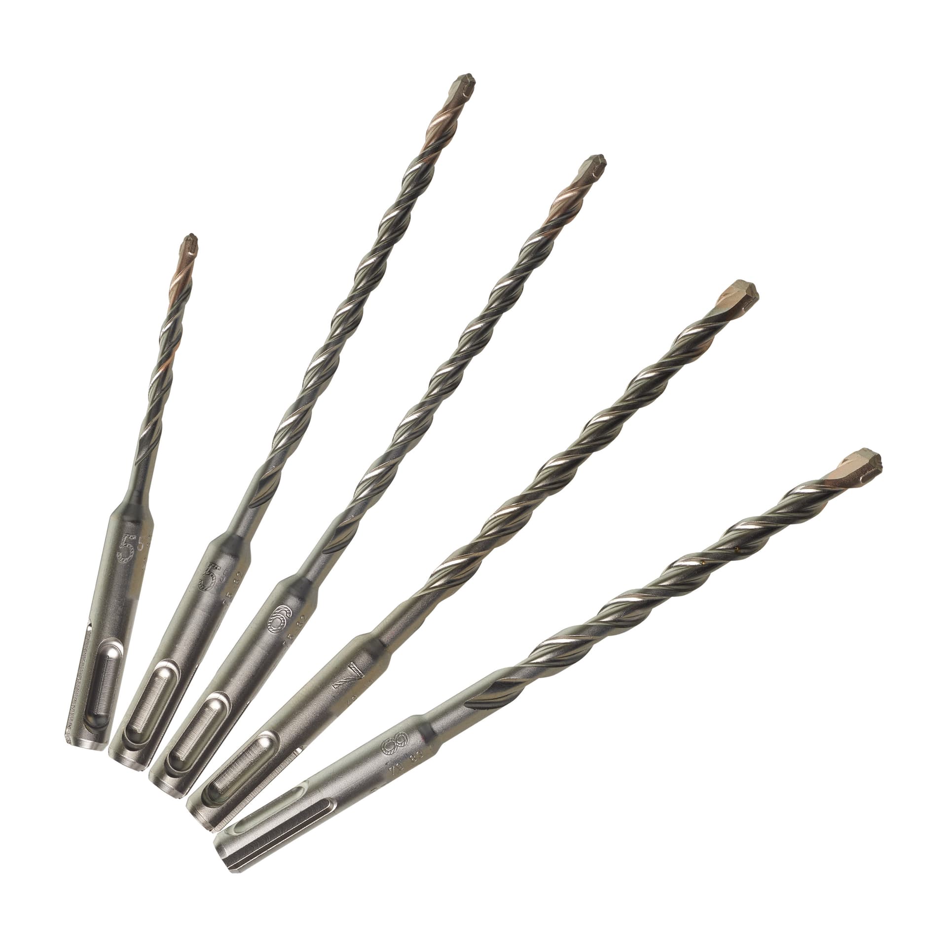 Set burghie SDS+ M2 Ø5,5x110 și Ø5,5/6/7/8x160 mm