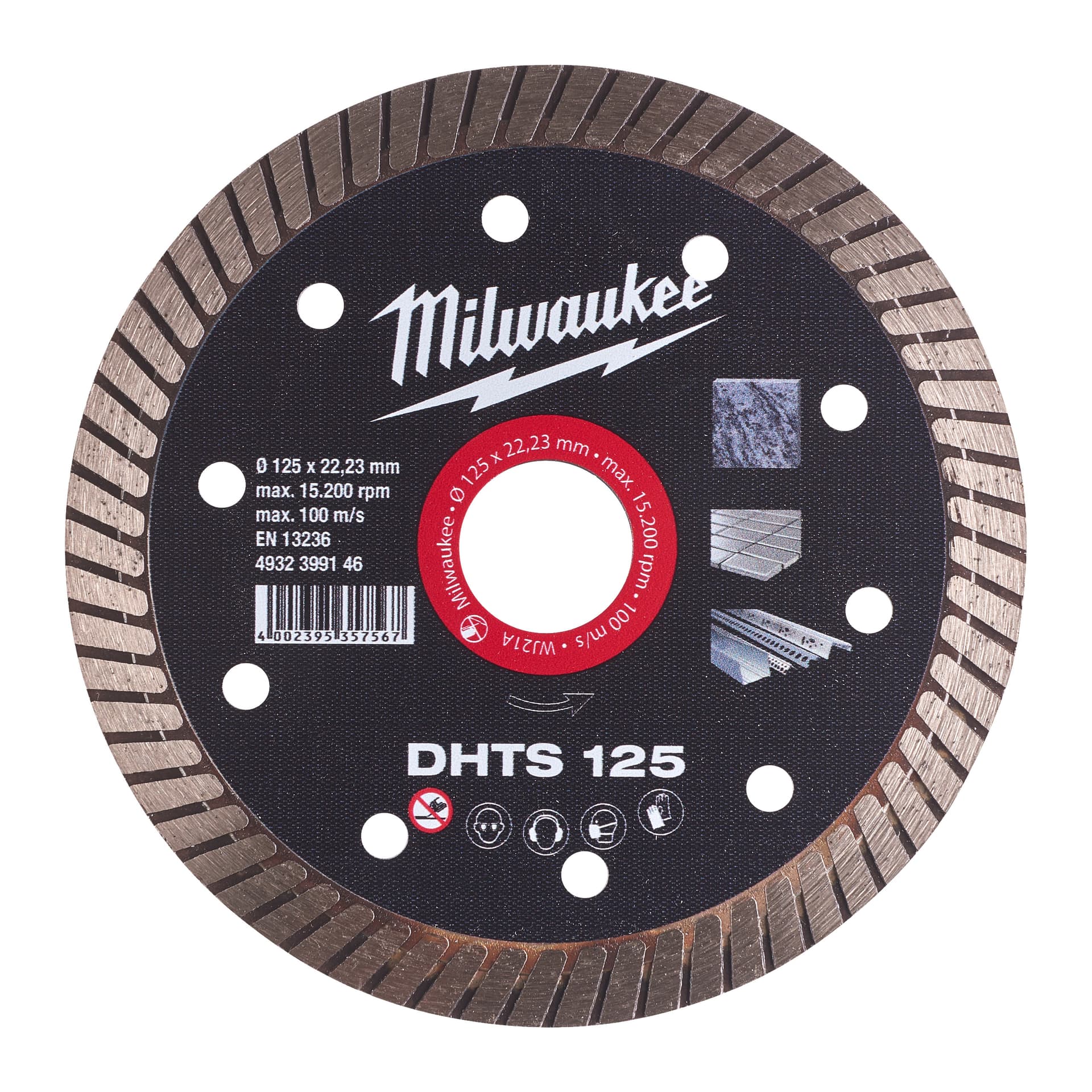 Disc diamantat DHTS 125 x 22,2 mm