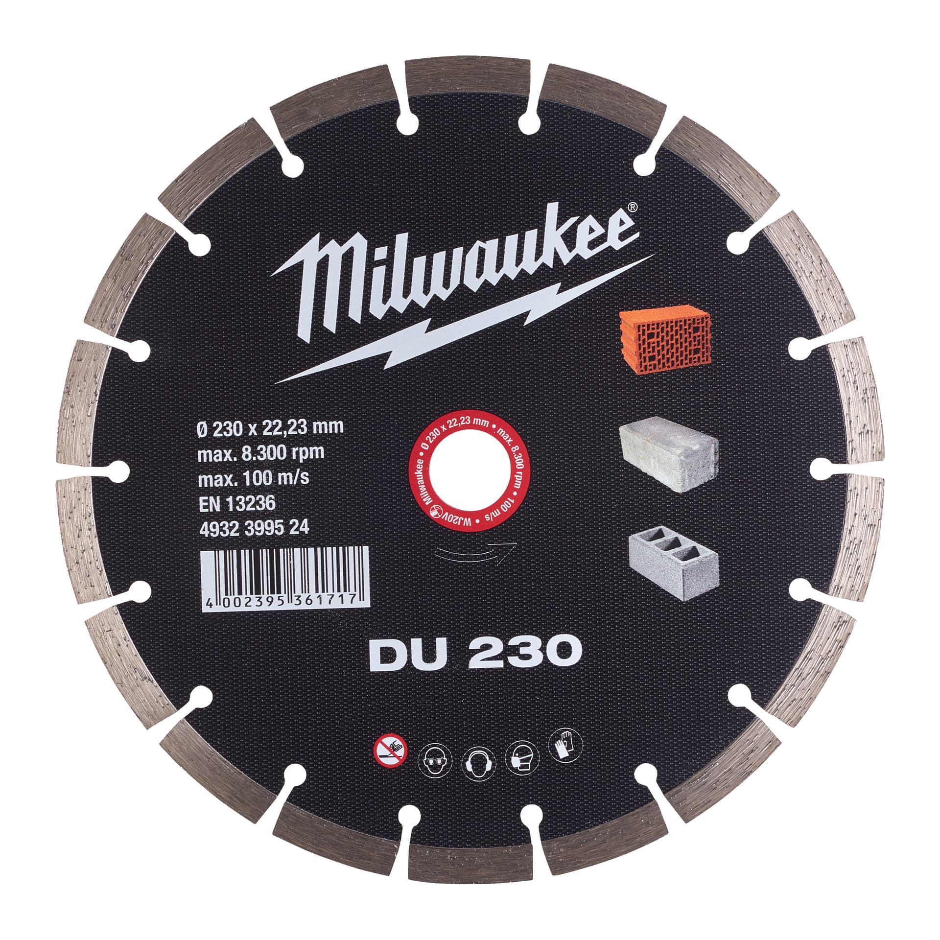 Disc diamantat DU 230 x 22,2 mm