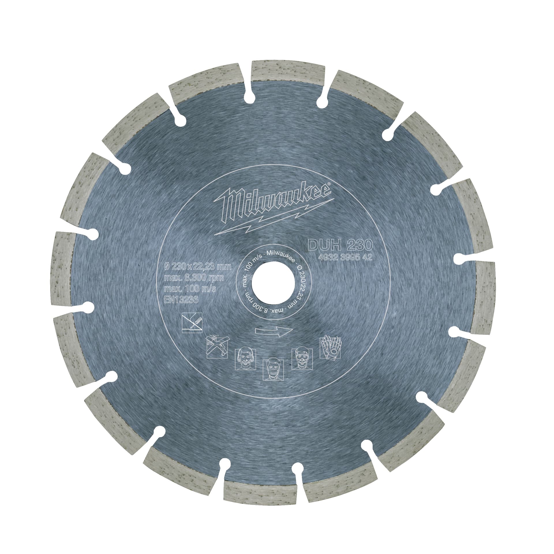 Disc diamantat DUH 230 x 22,2 mm 2