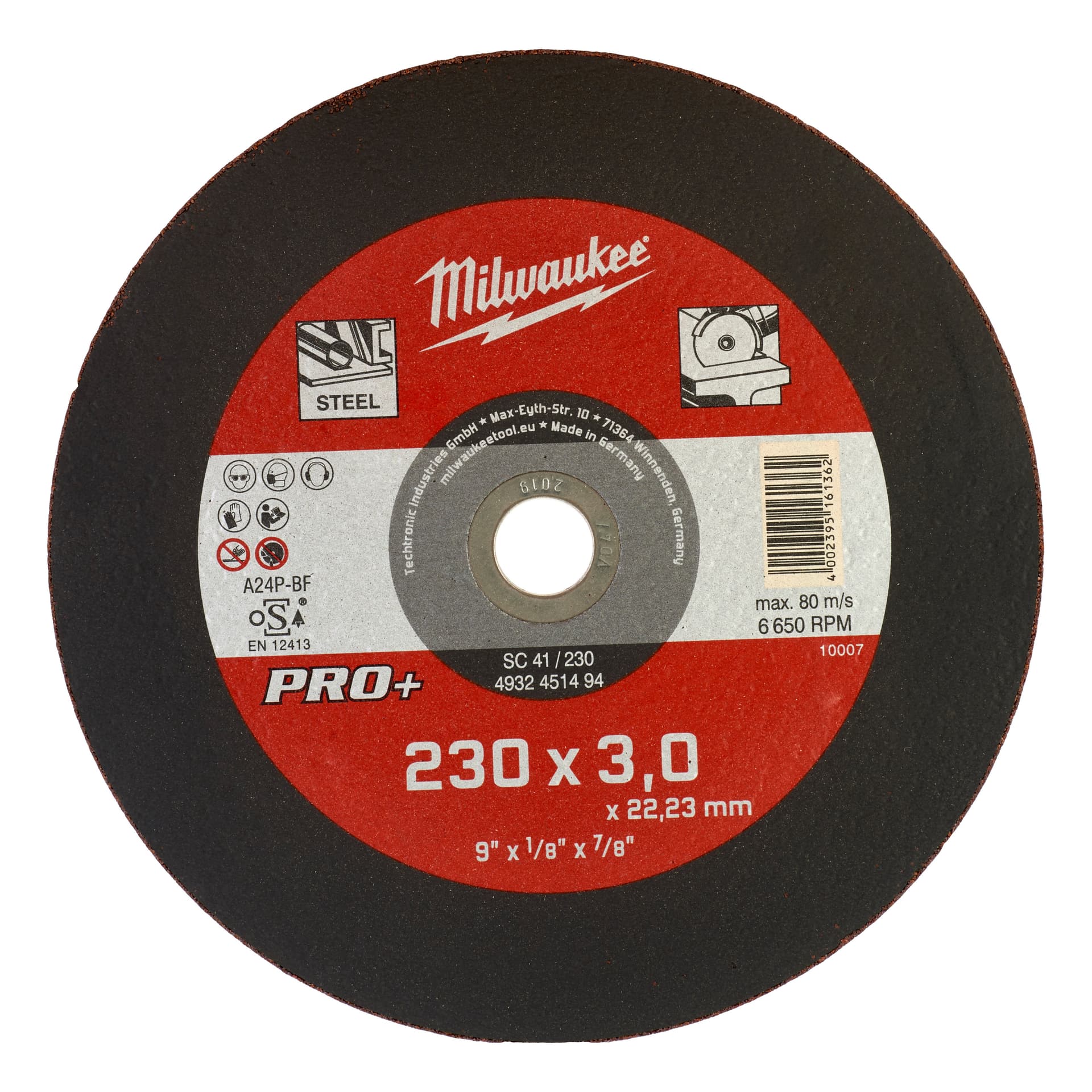 Disc pentru metal plat 230X3 PRO+