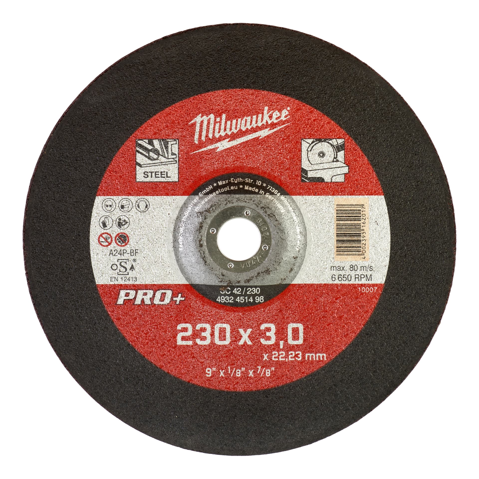 Disc pentru metal convex 230X3 PRO+