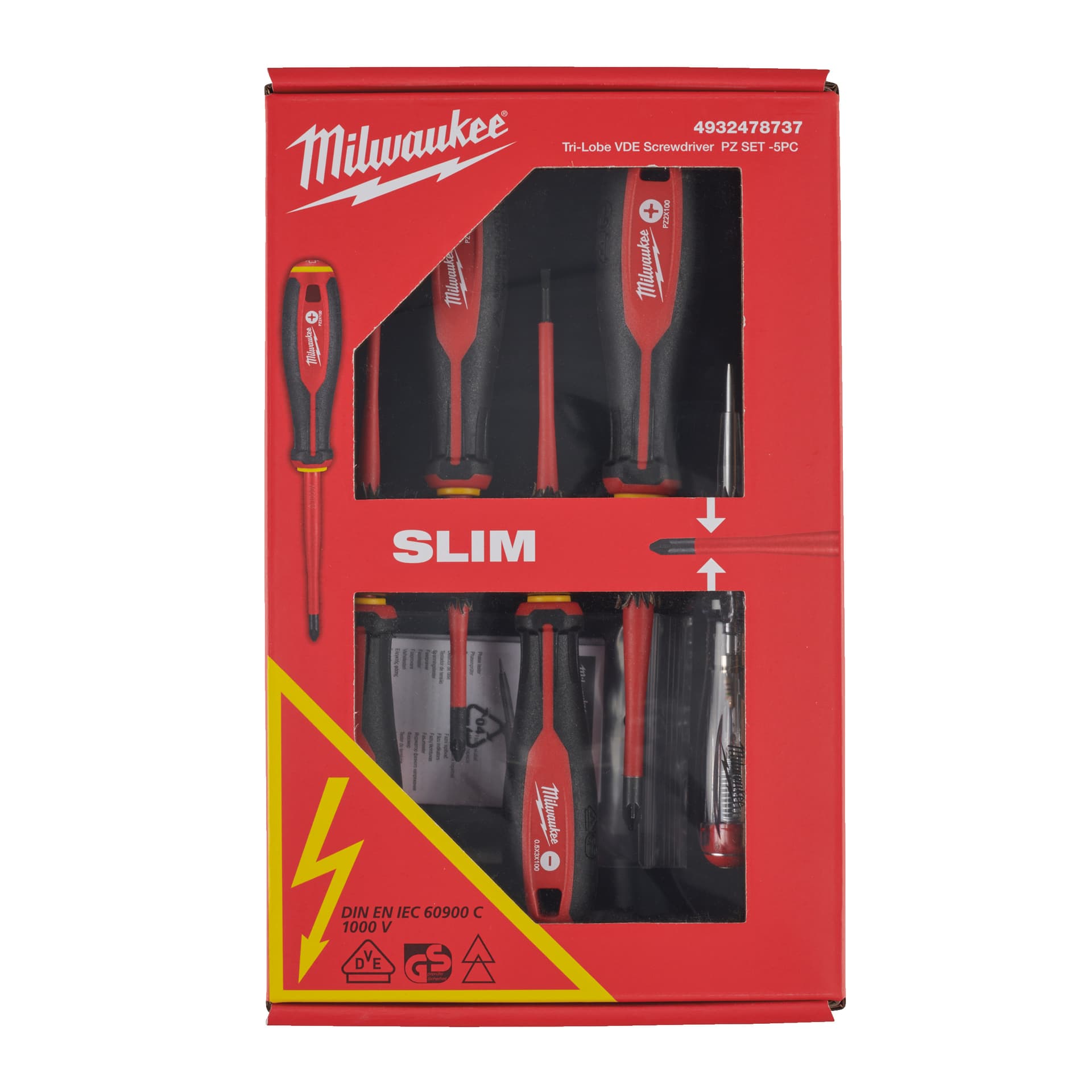 Set șurubelnițe Tri-Lobe VDE - 5 bucăți