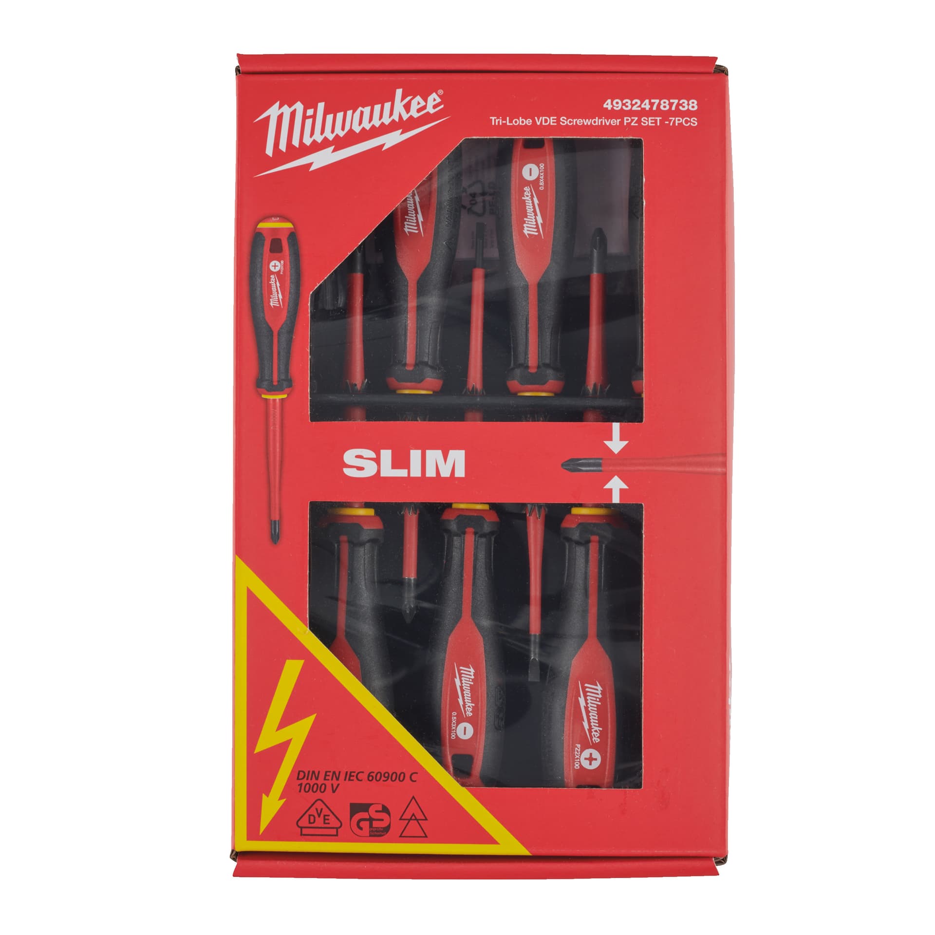 Set șurubelnițe Tri-Lobe VDE PZ - 5 bucăți