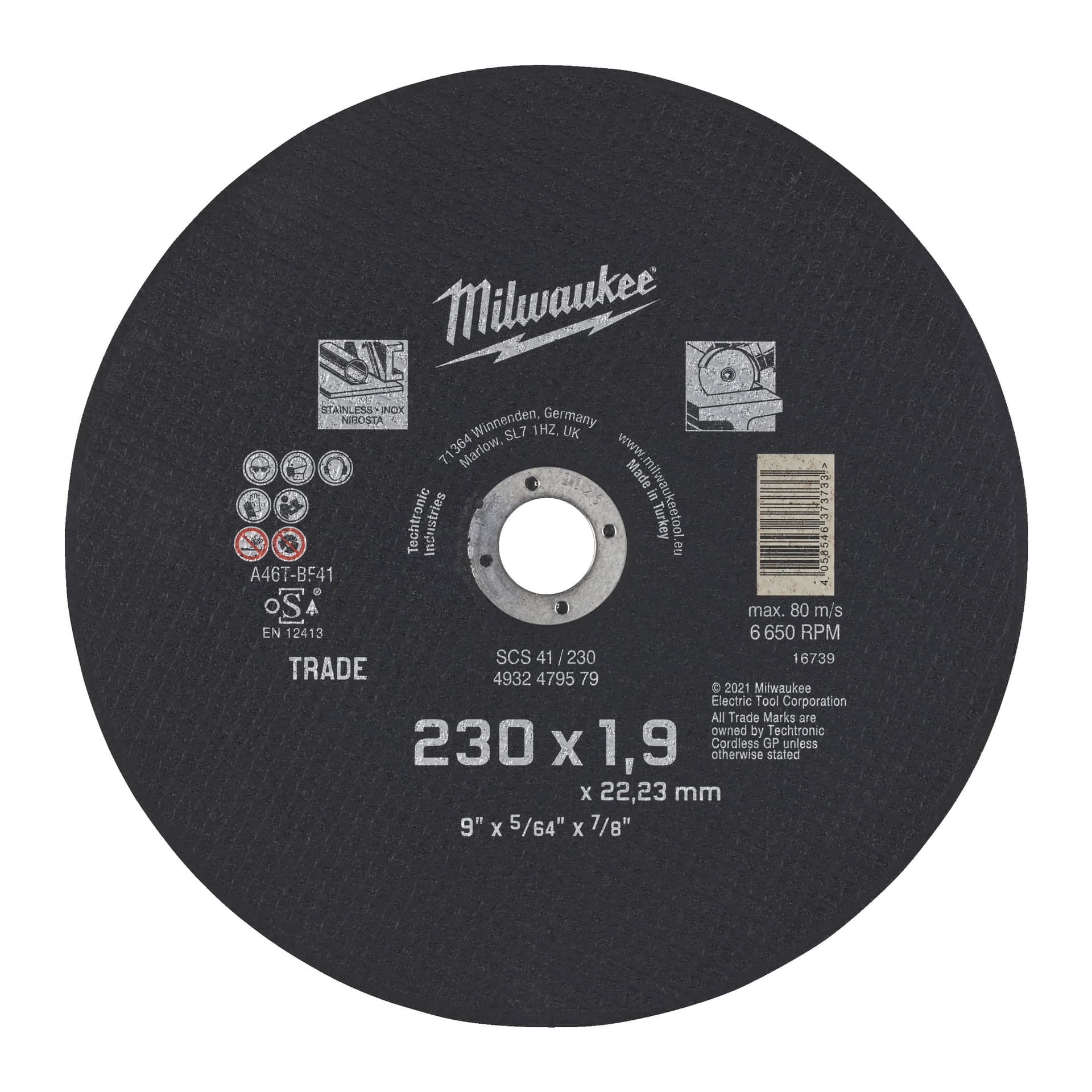 Disc debitare SCS 230X1,9