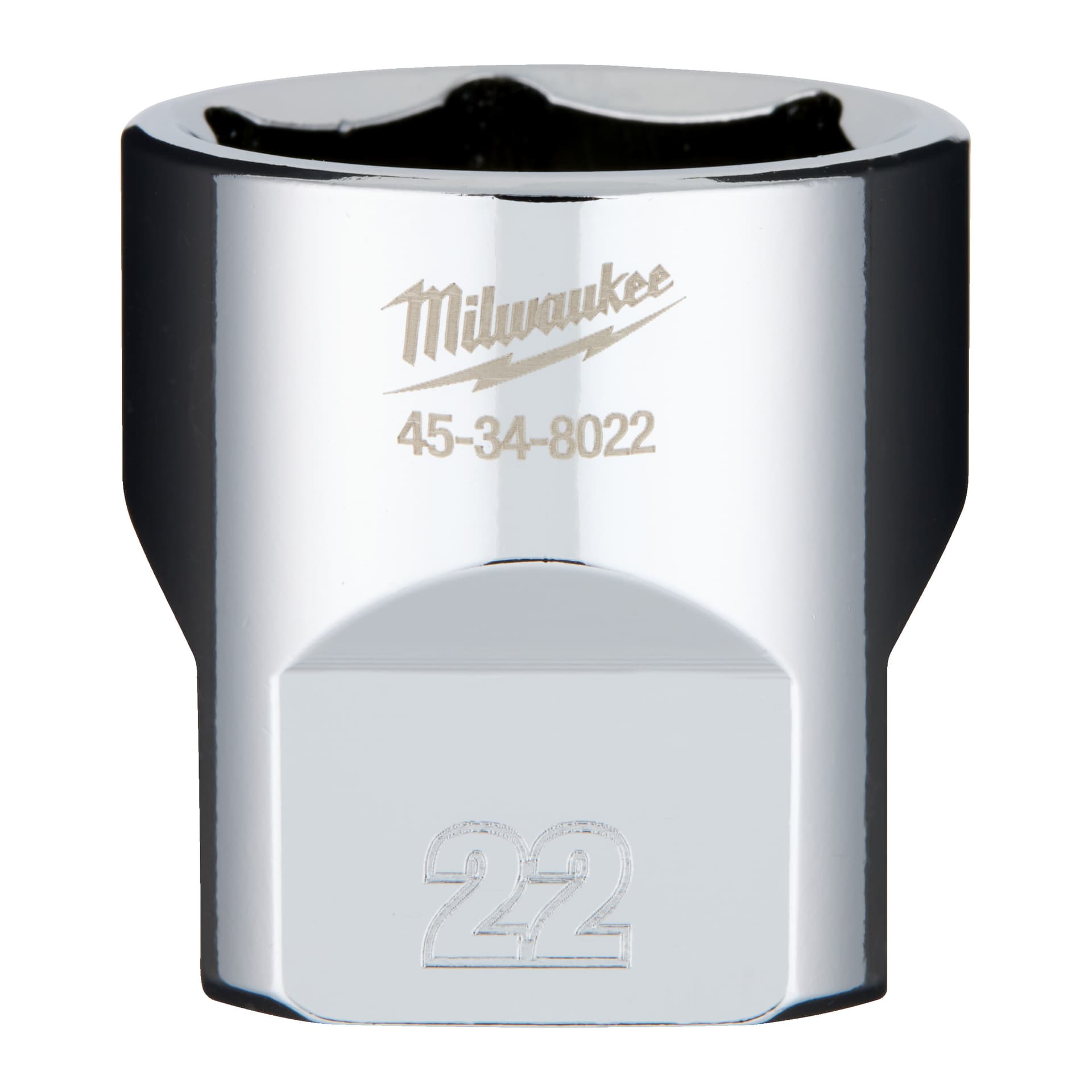 Cheie tubulară 3/8, sistem metric, 22mm, scurtă