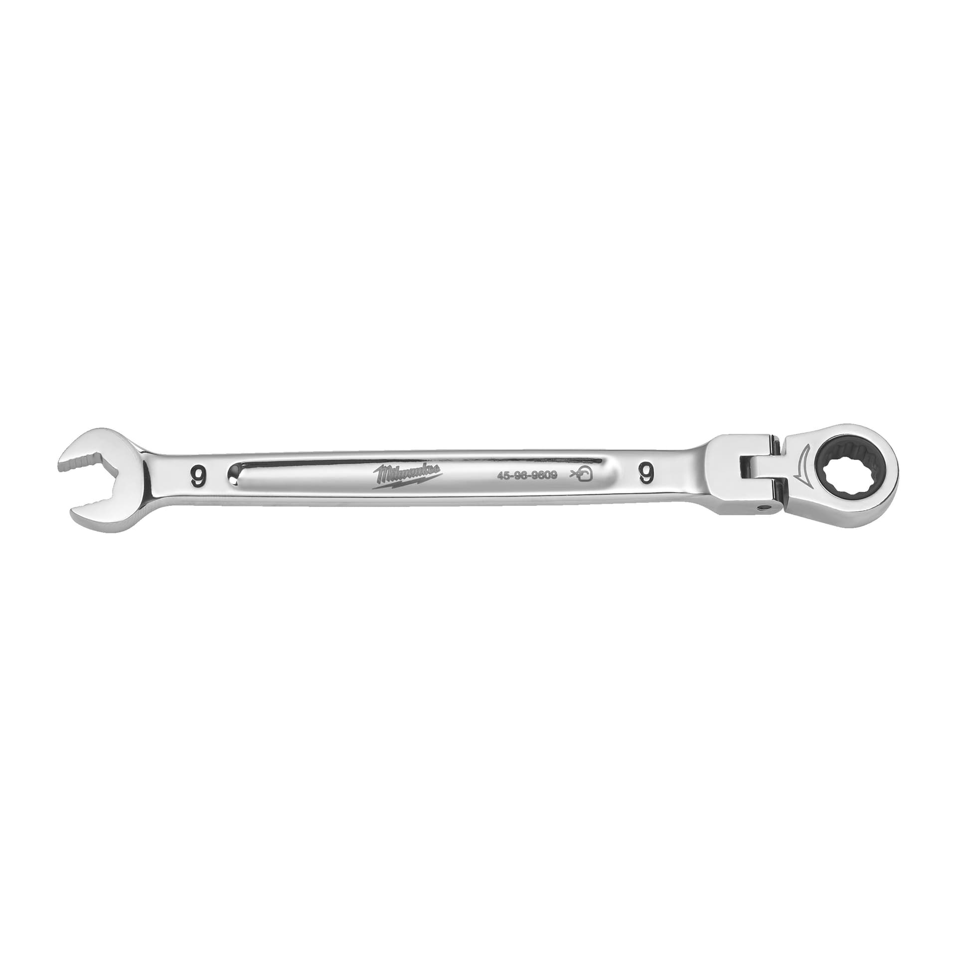 Cheie fixă MAX BITE cu clichet și cap pivotant, 8mm