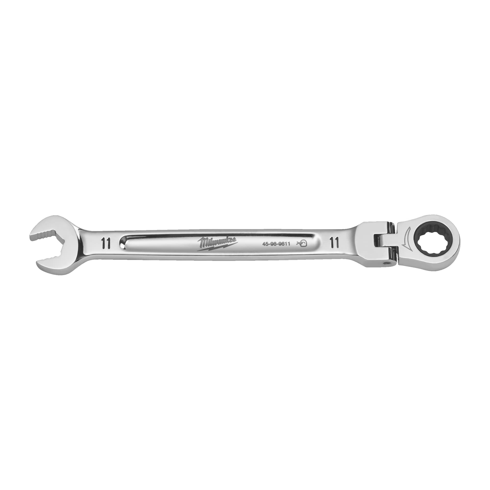Cheie fixă MAX BITE cu clichet și cap pivotant, 11mm