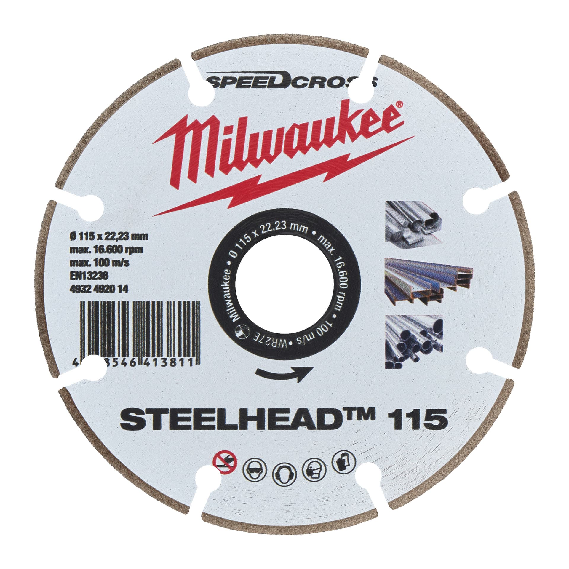 Disc diamantat Premium Steelhead 115mm