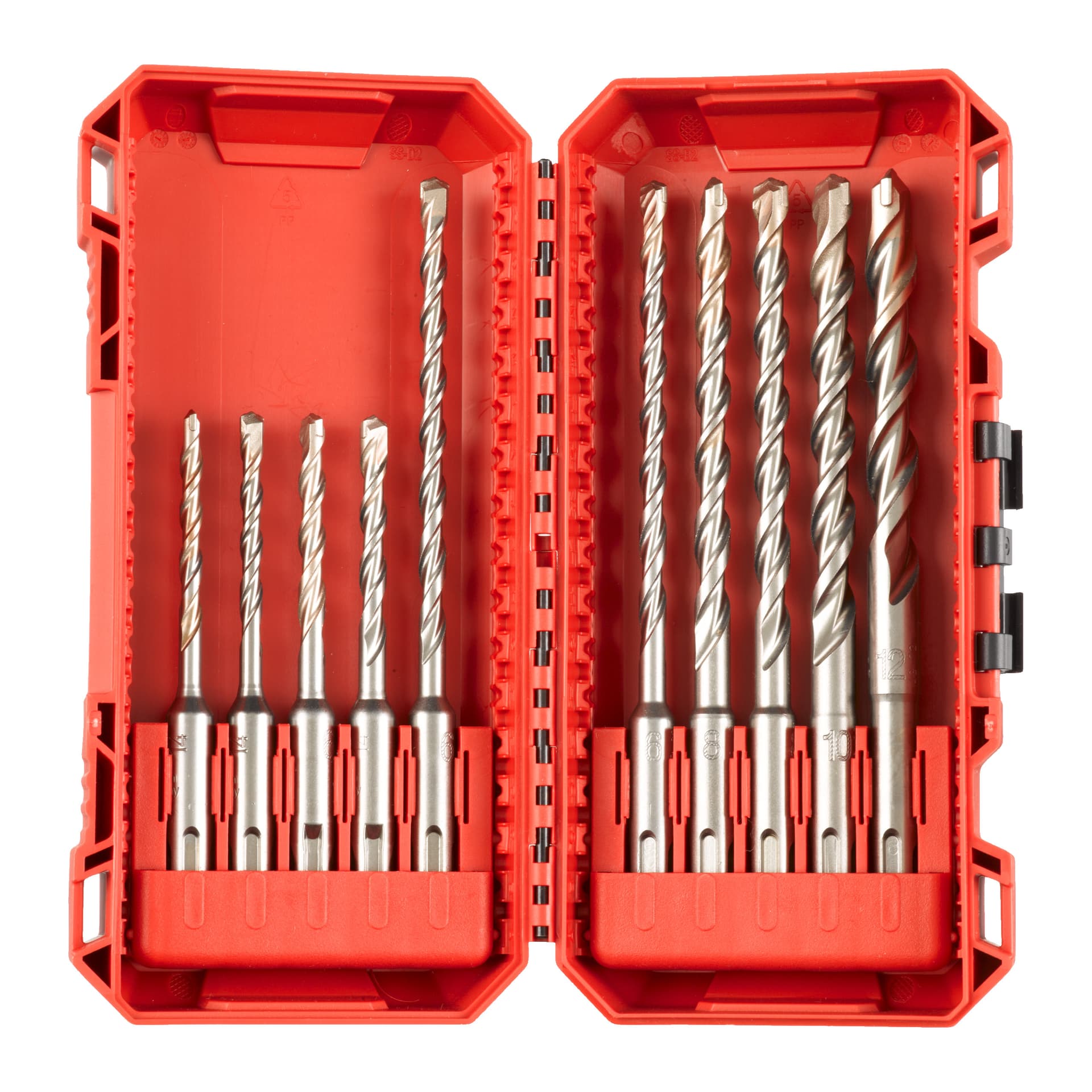 Set nr. 2 cu 10 bucăți SDS+ M2