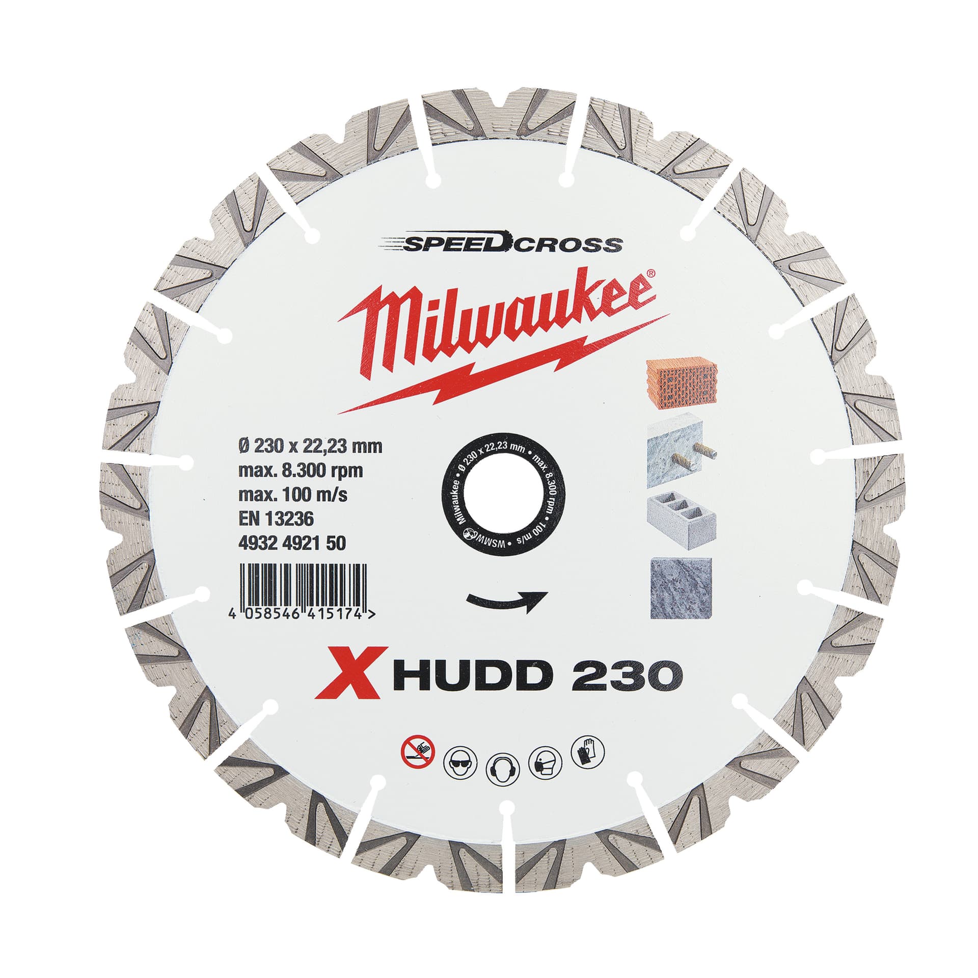 Disc diamantat Speedcross XHUDD 230mm