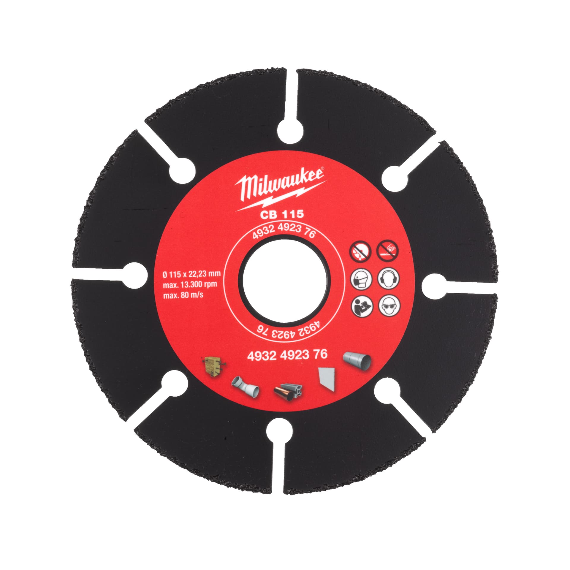 Disc carbură CB, 115mm