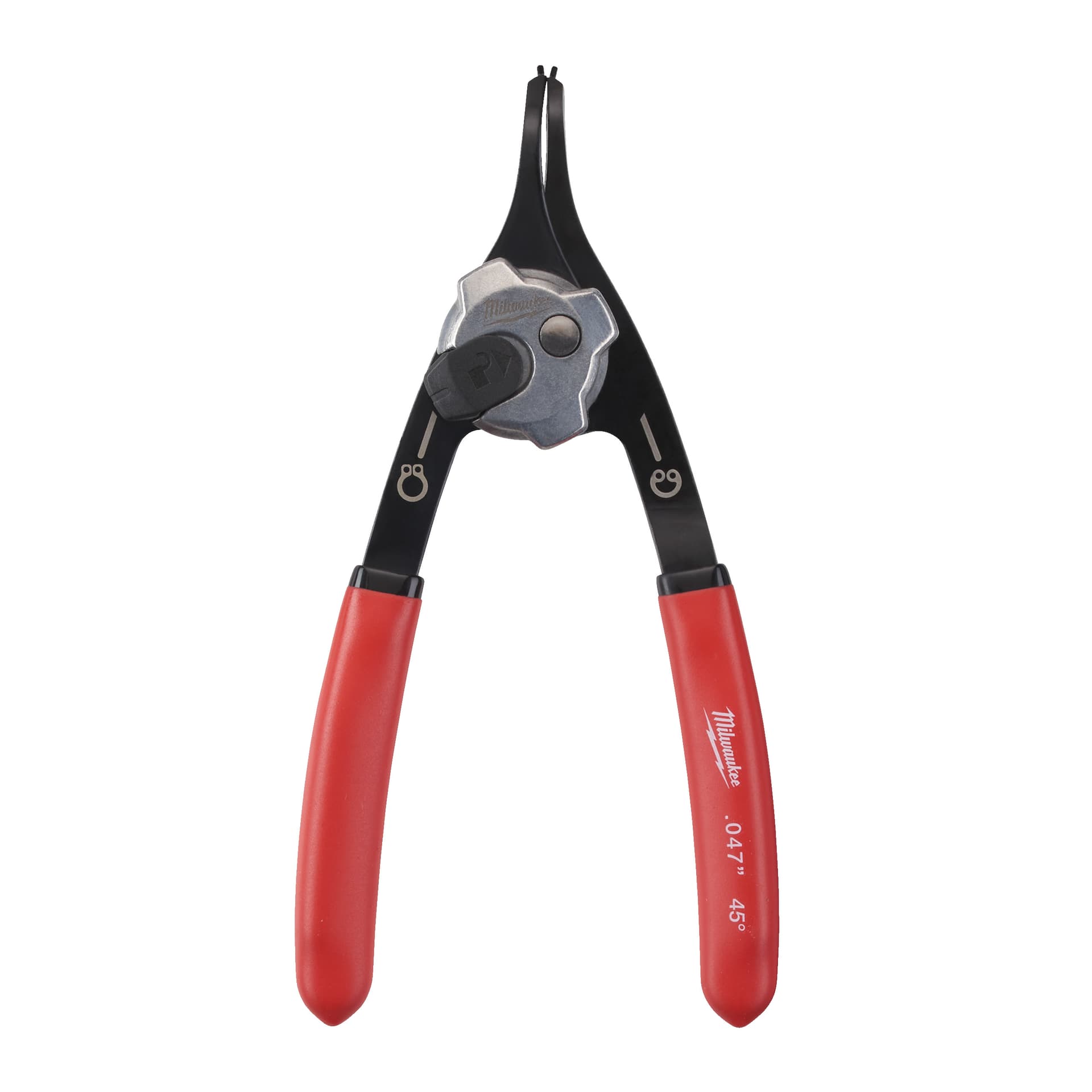 Clește mediu pentru inele de siguranță, 45grade, 1.2mm