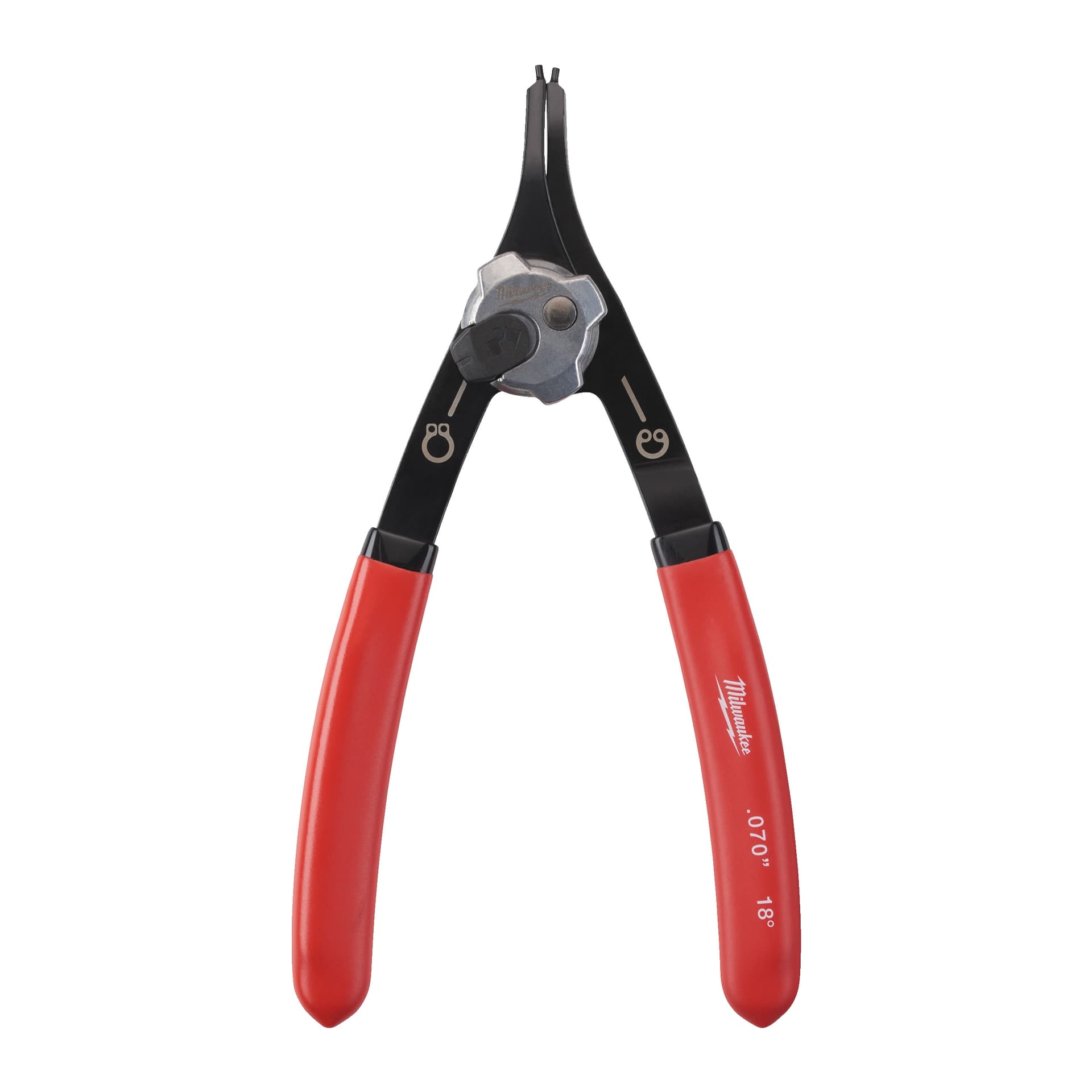 Clește mare pentru inele de siguranță, drept, 1.8mm