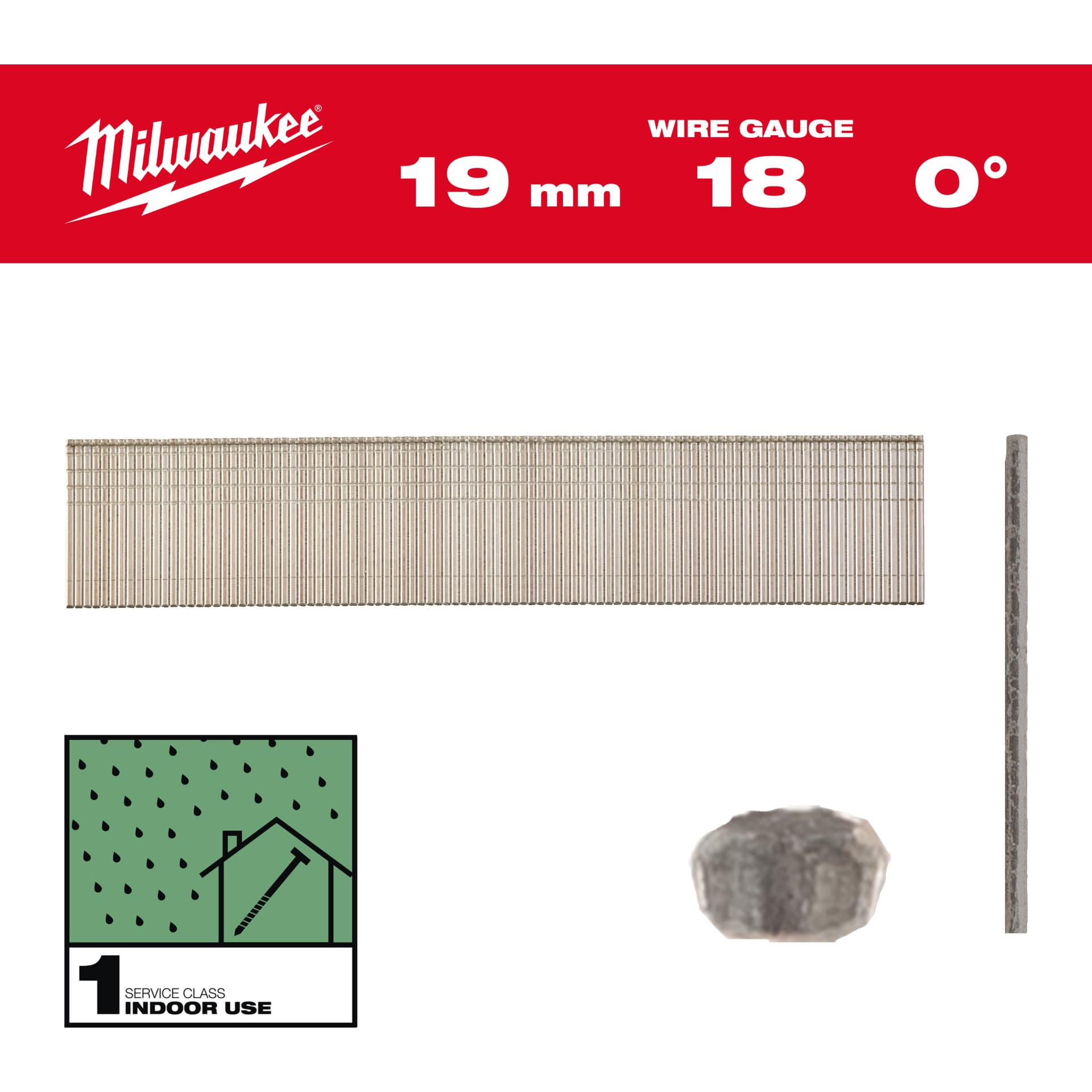 Cuie T, 18G, 19mm, RC G, 10.000 bucăți
