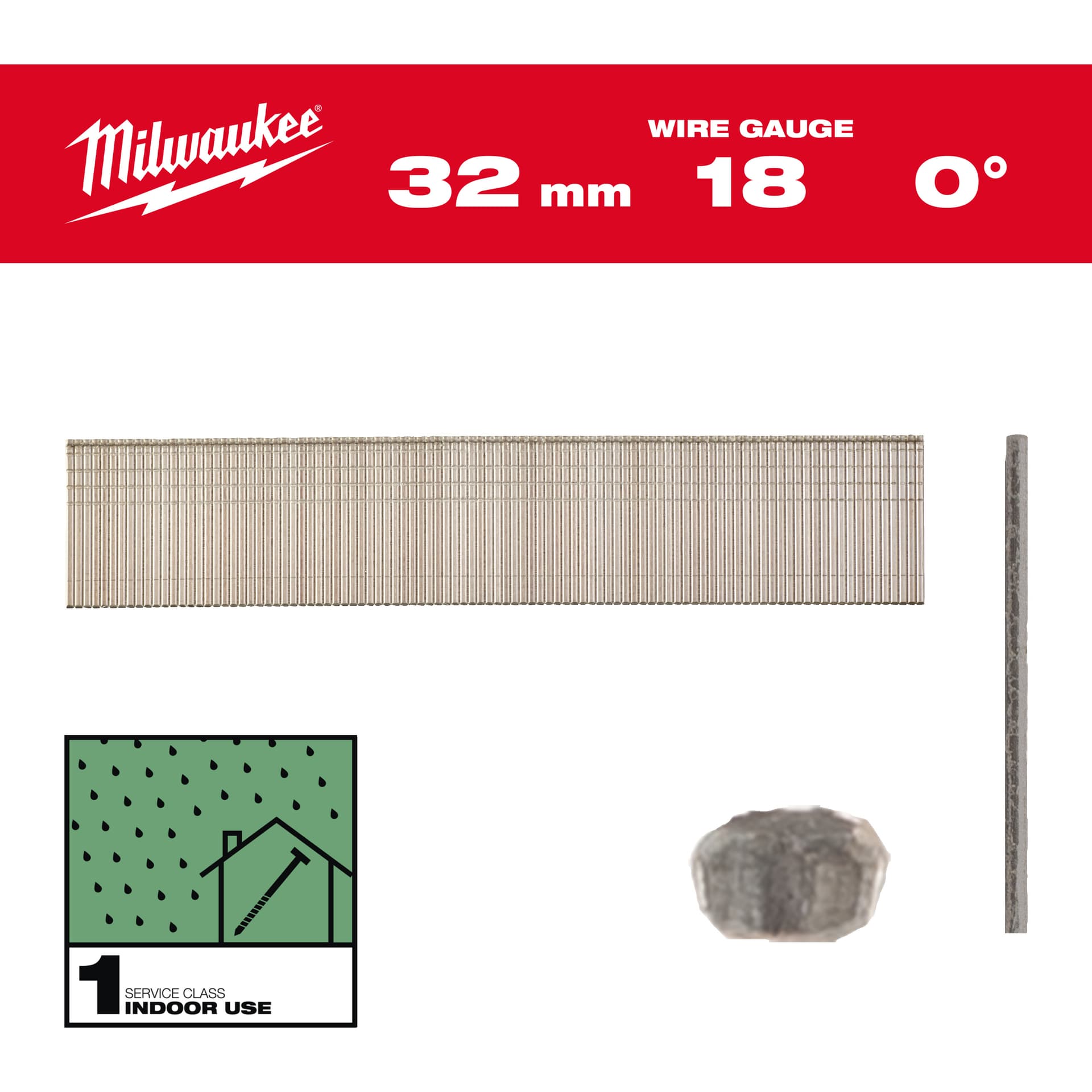 Cuie T, 18G, 32mm, RC G, 5.000 bucăți