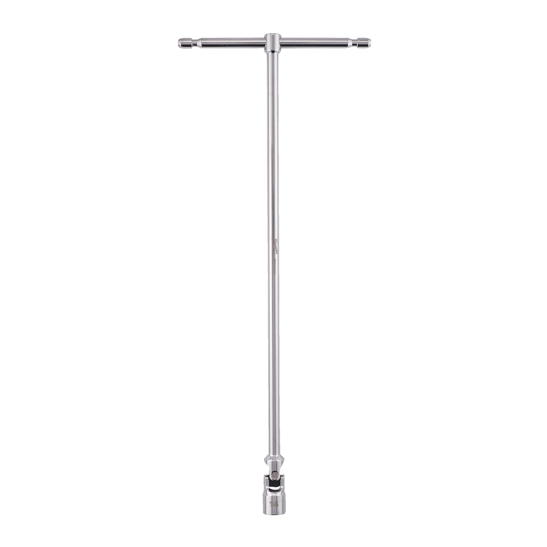 Cheie cu mâner T și cap pivotant HEX 14mm