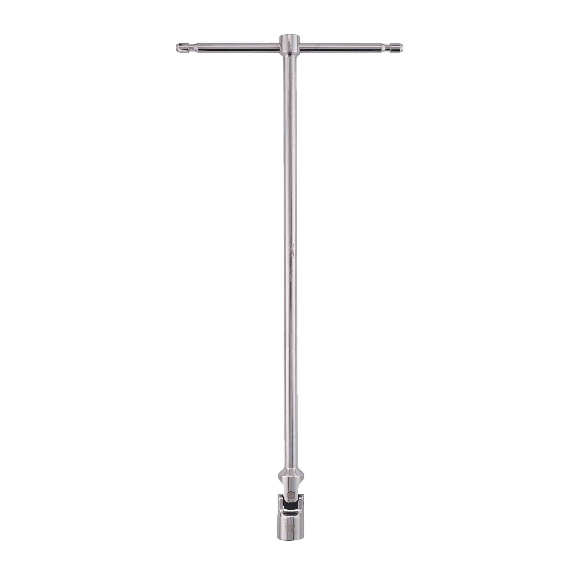Cheie cu mâner T și cap pivotant HEX 17mm