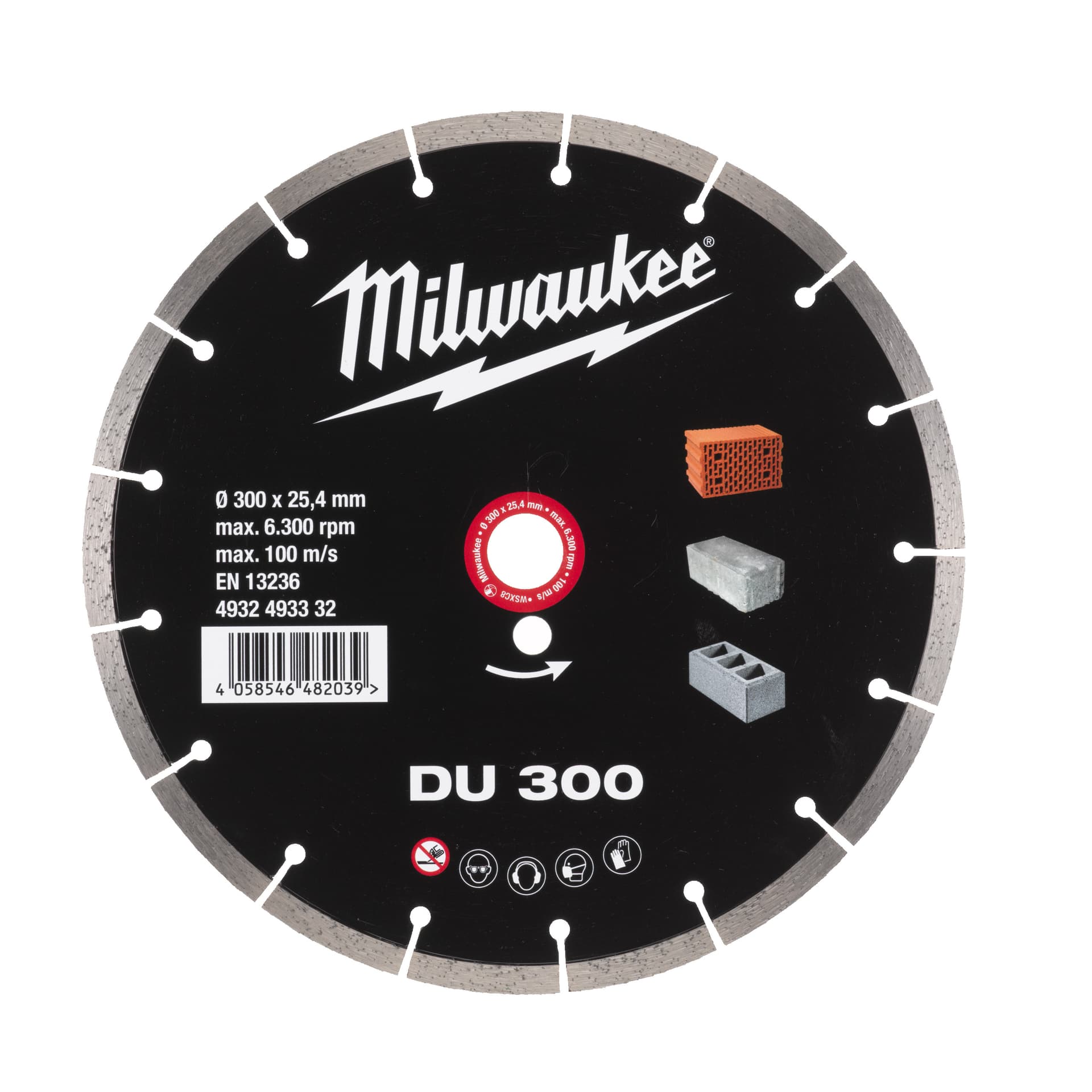 Disc diamantat DU 300mm
