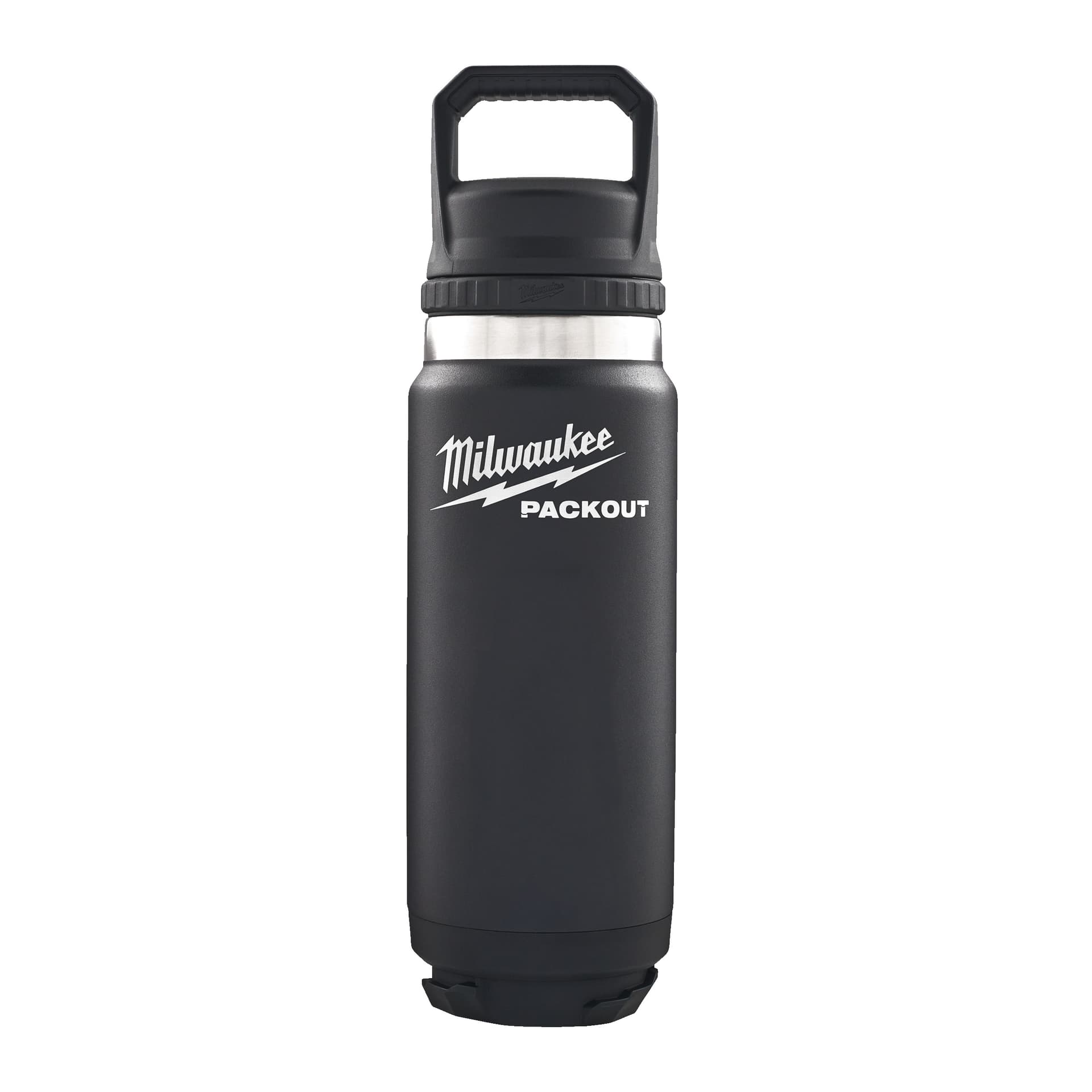 Sticlă neagră PACKOUT™ 710 ml cu capac