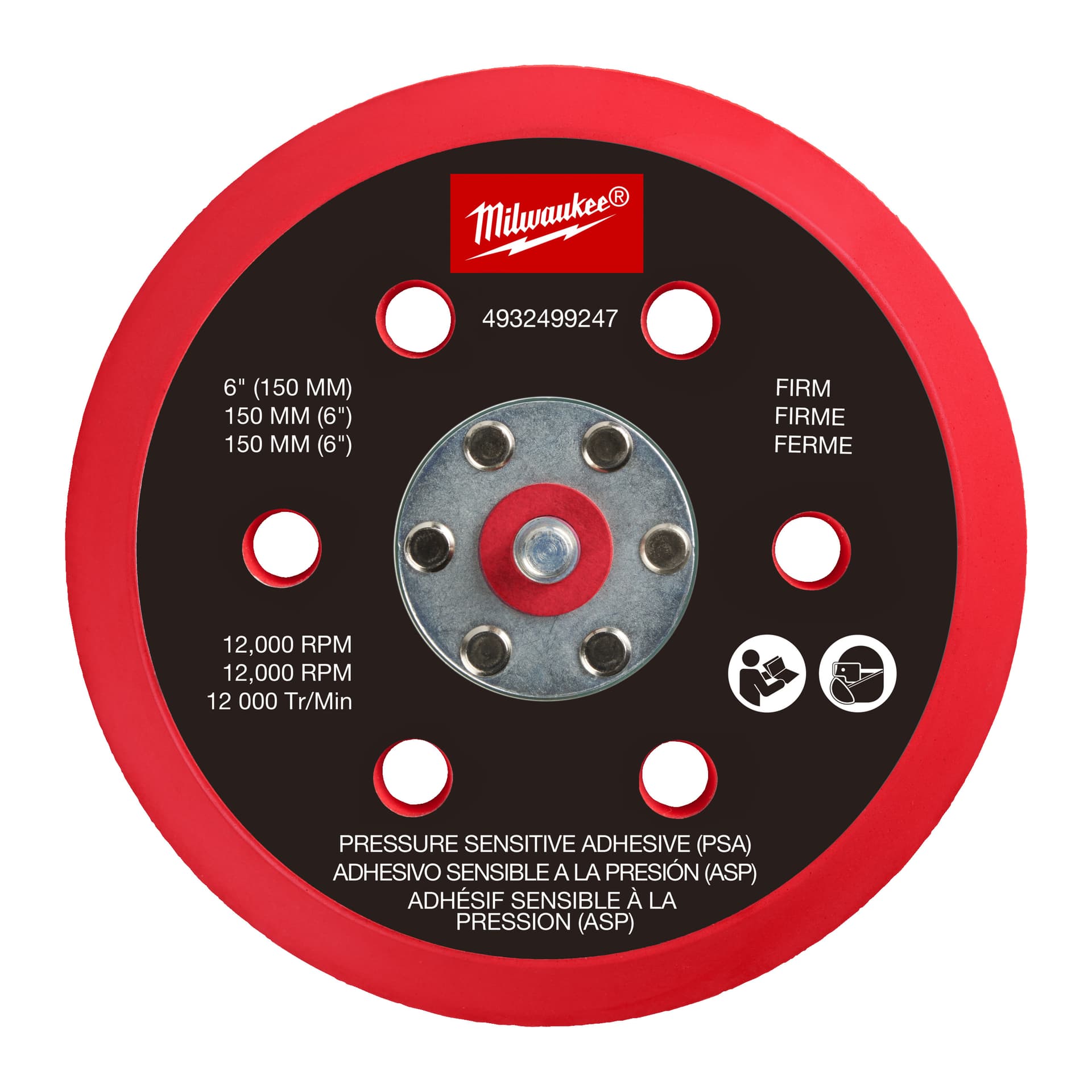 FROSBPHP150 Suport pentru șlefuitor orbital M12 FUEL™ 150 mm - tare și PSA
