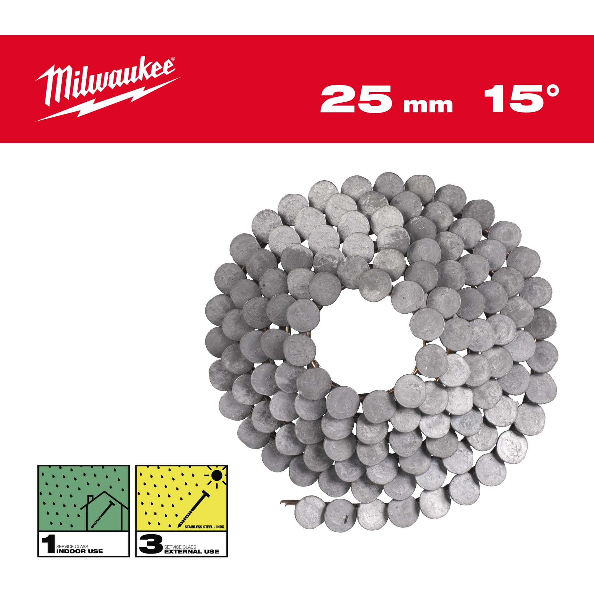 C.Cuie 15Deg RH 3.05x25mm/RS/HDG-2160