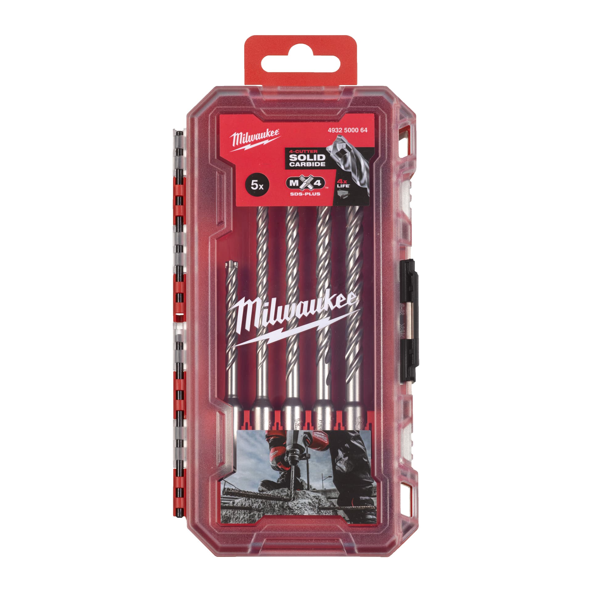 Set burghie SDS+ MX4 Set 2 - 5 buc