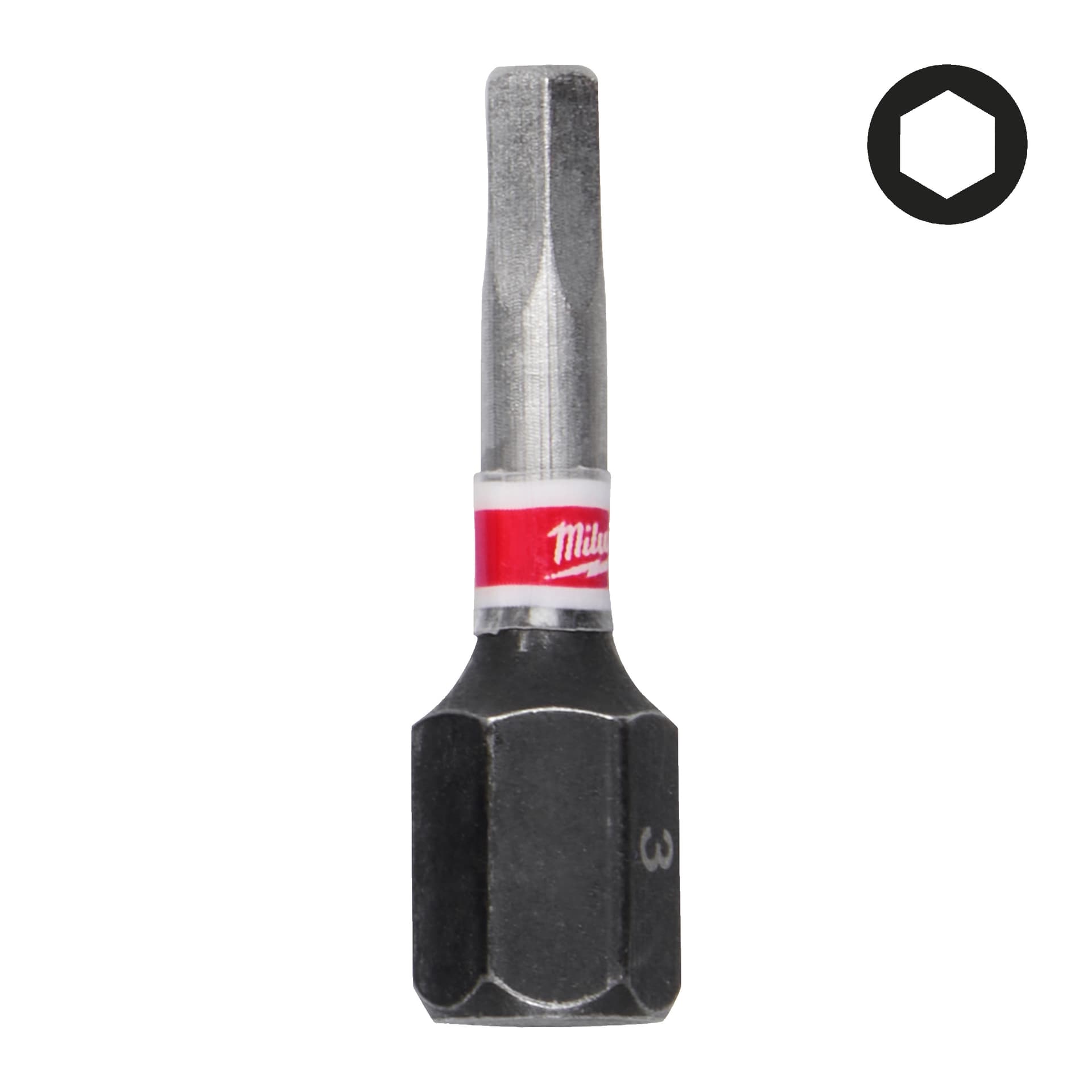 Shockwave Hex3 Bit 25mm-3pcs.