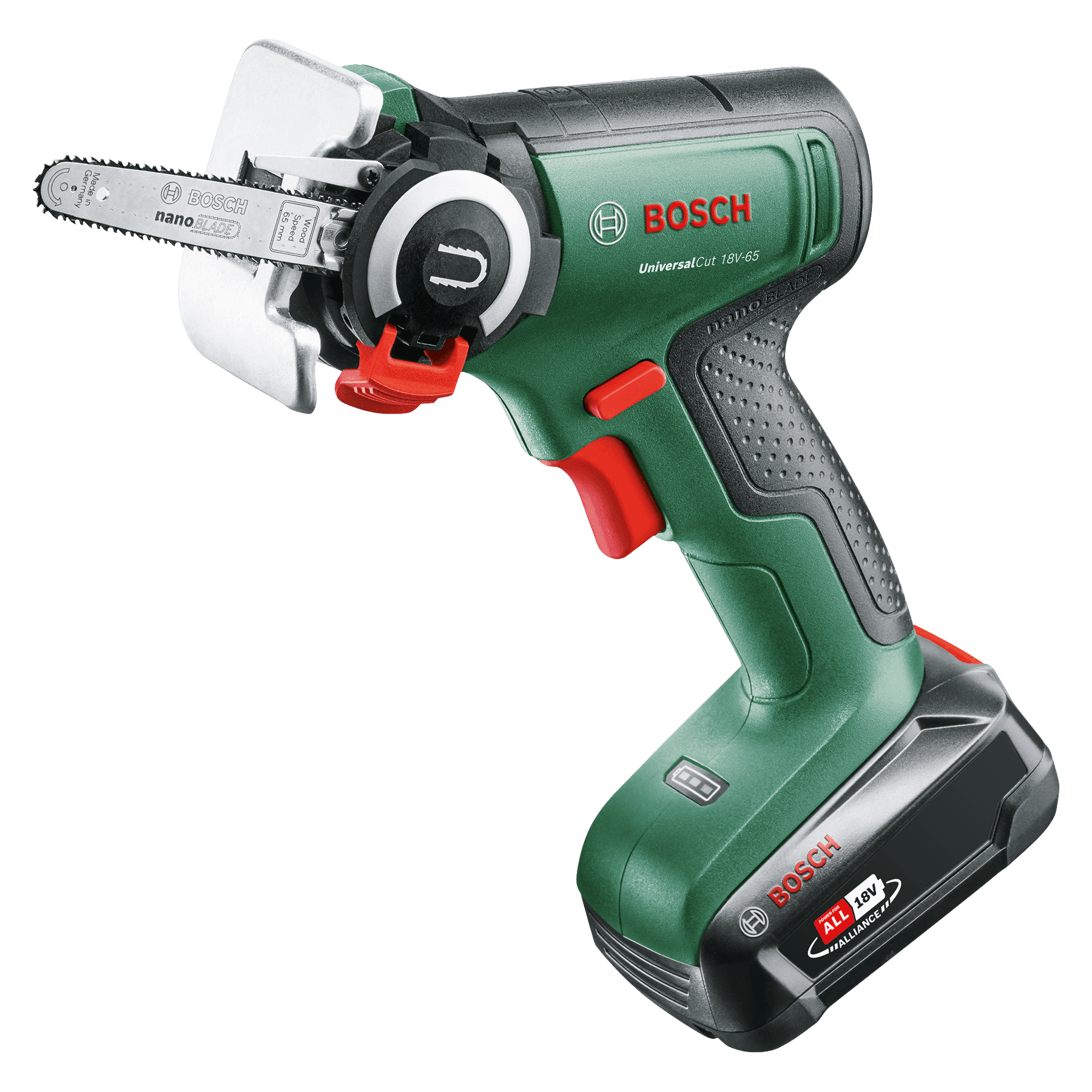 Ferăstrău cu acumulator NanoBlade UniversalCut 18V-65