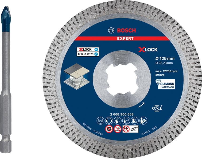 Cut and drill in the hardest ceramic tiles with EXPERT Hard Ceramic