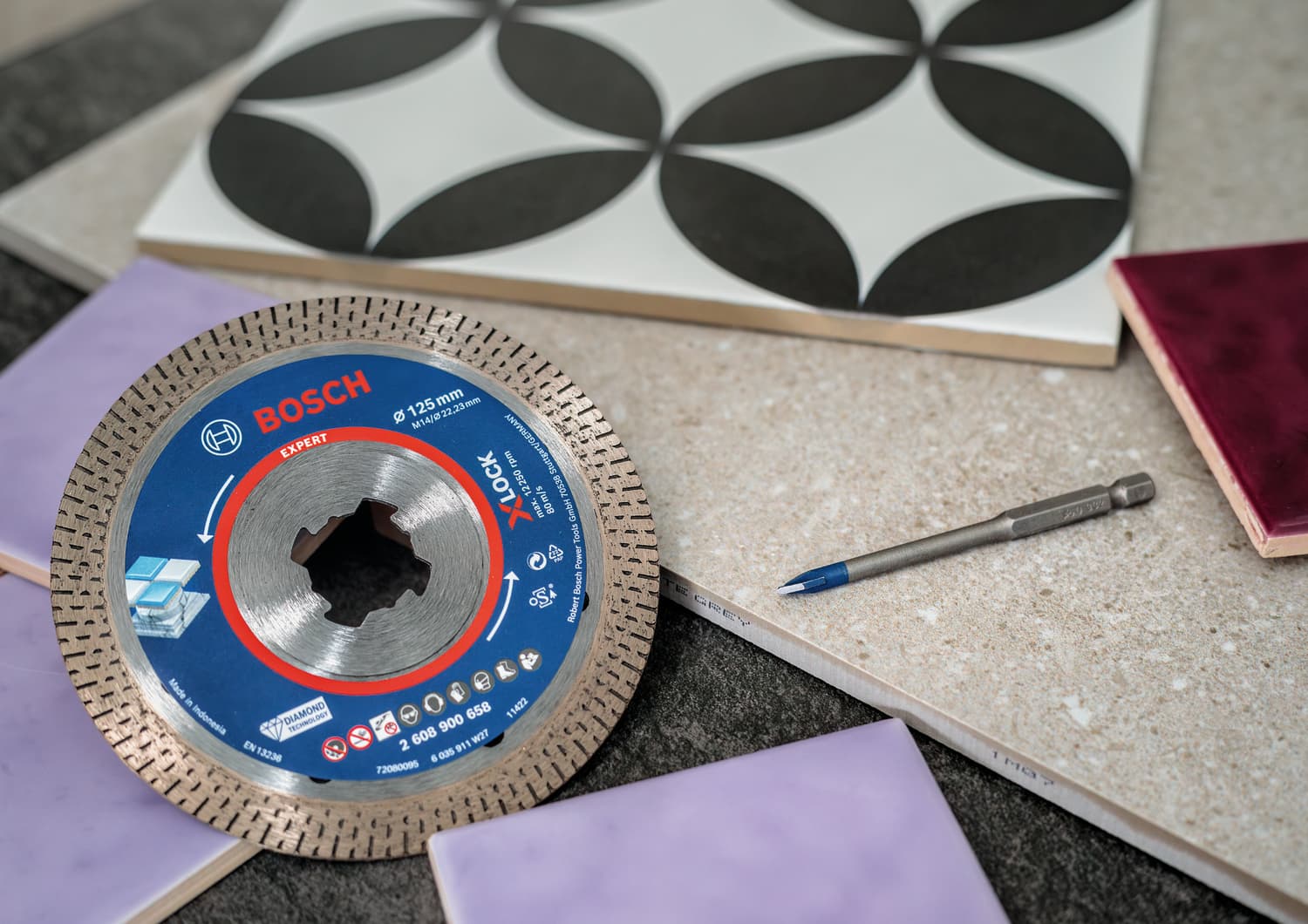 Cut and drill in the hardest ceramic tiles with EXPERT Hard Ceramic