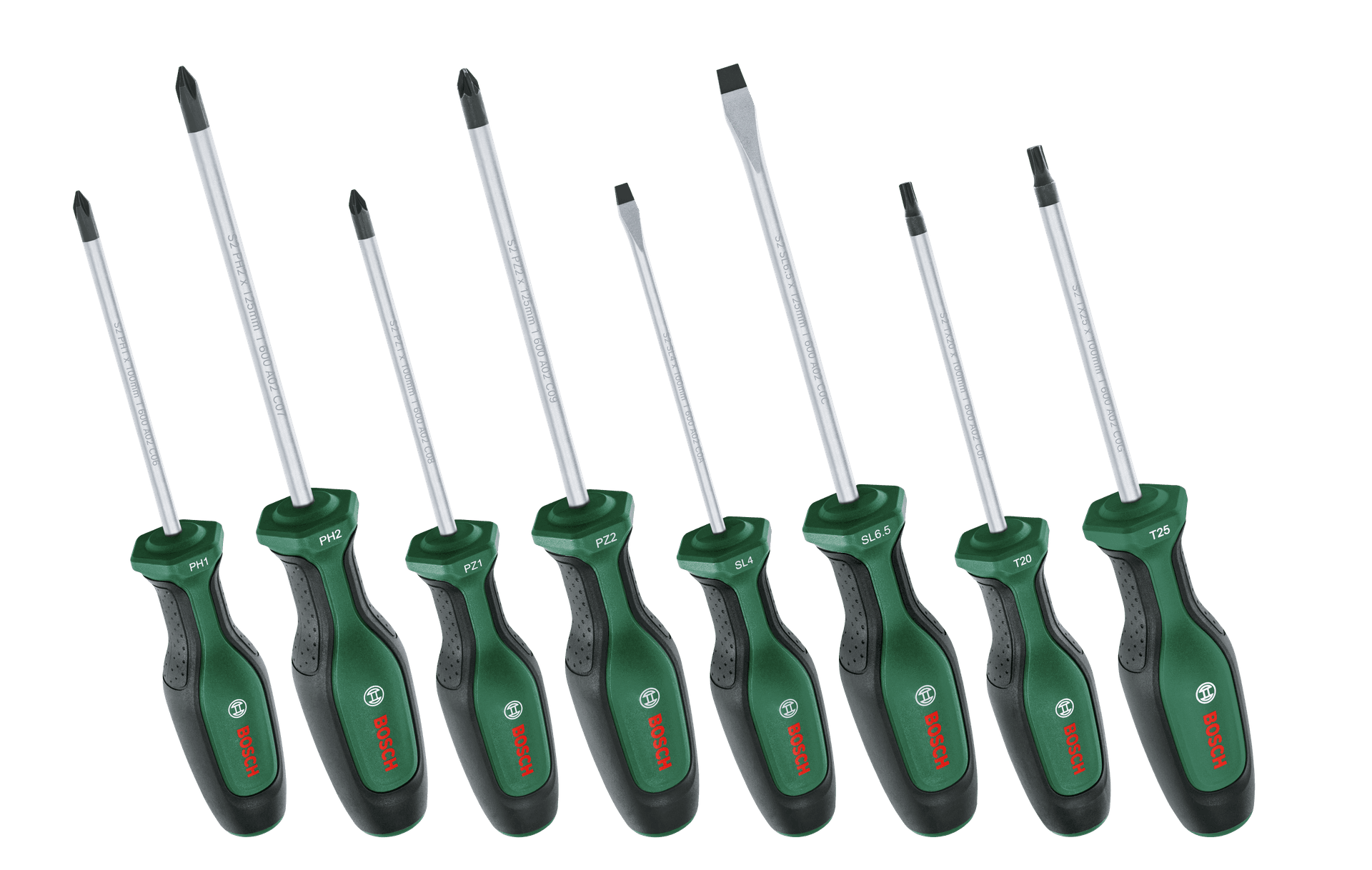 Scule manuale Set de 8 şurubelniţe