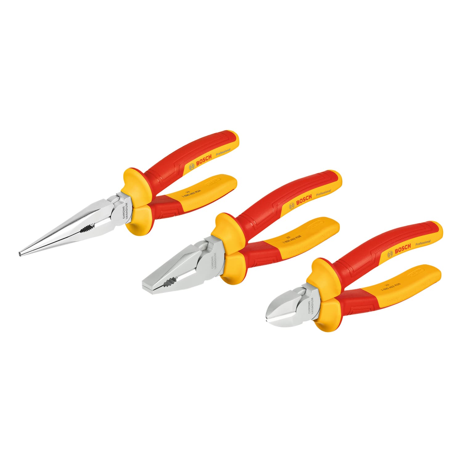 Vde pliers set, 3 pcs