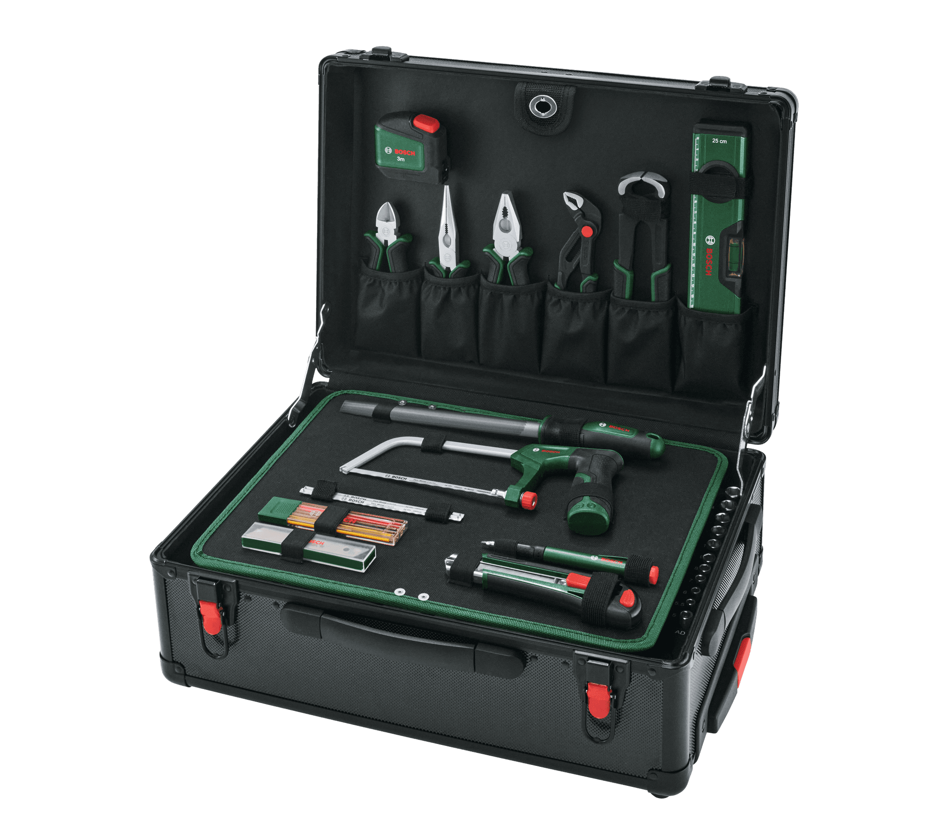 Scule manuale Set de cutii de scule rulante cu 119 piese
