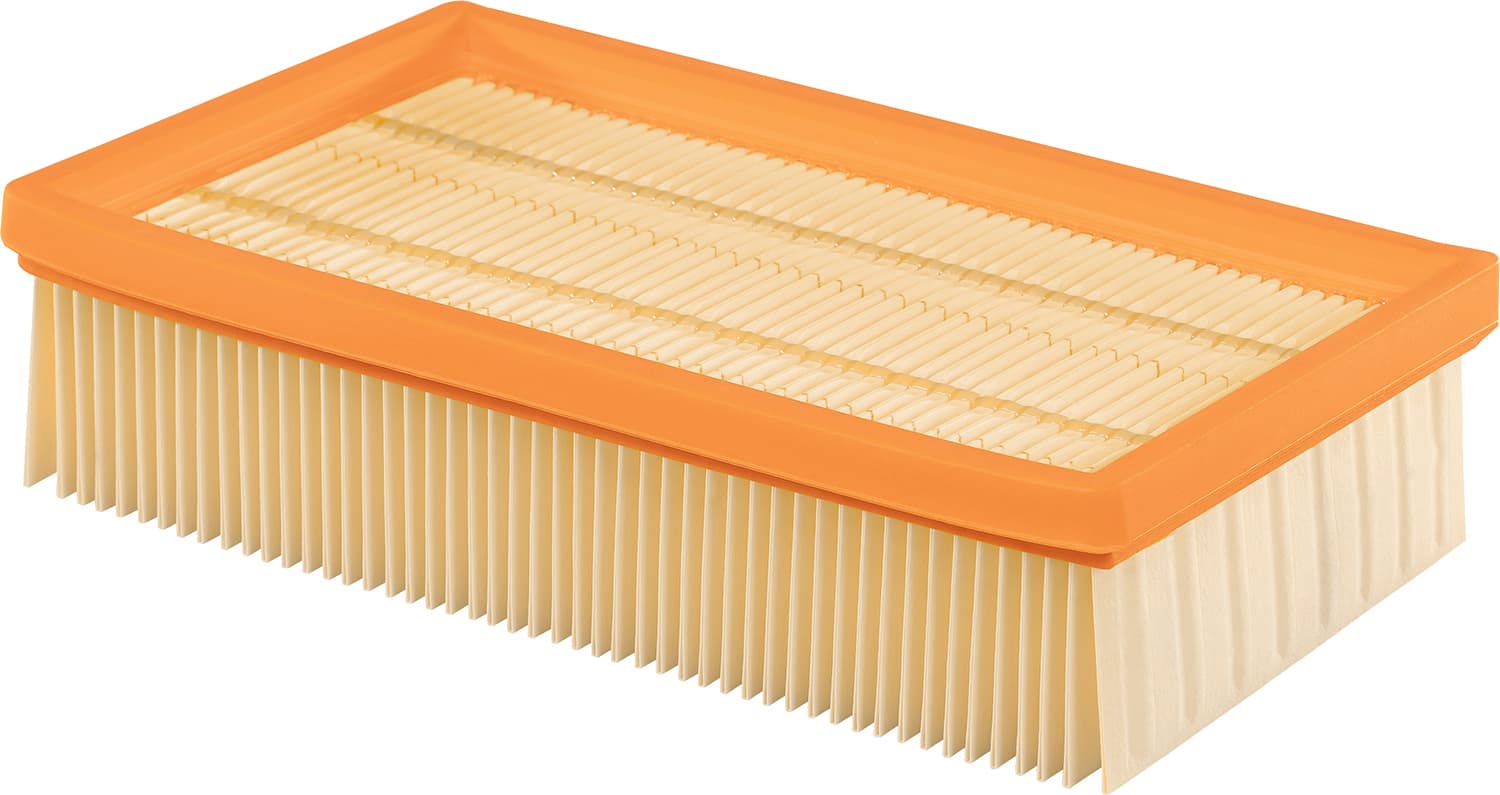 Filtru-burduf plat din celuloză