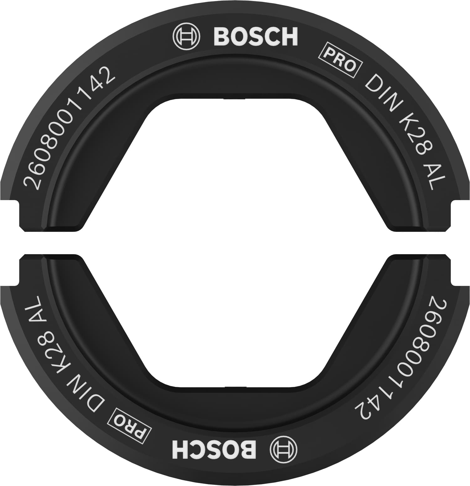 PRO Crimping Die for Robust crimping aluminium cable lugs and connectors