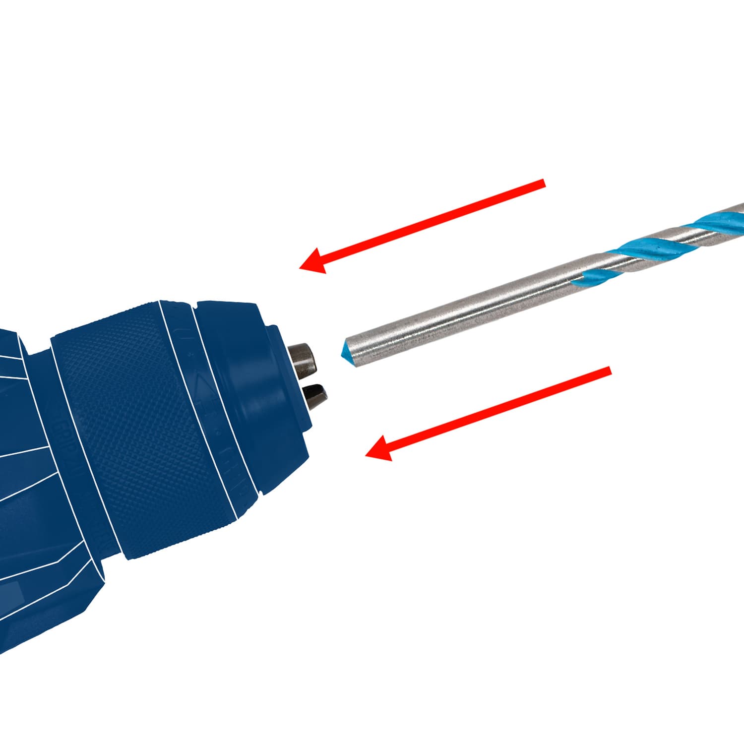 Burghie pentru lemn cu zencuitor, 10mm