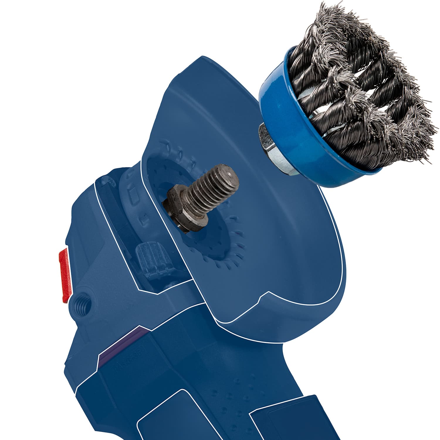 Metal heavy for Long Life cleaning metal, 75mm