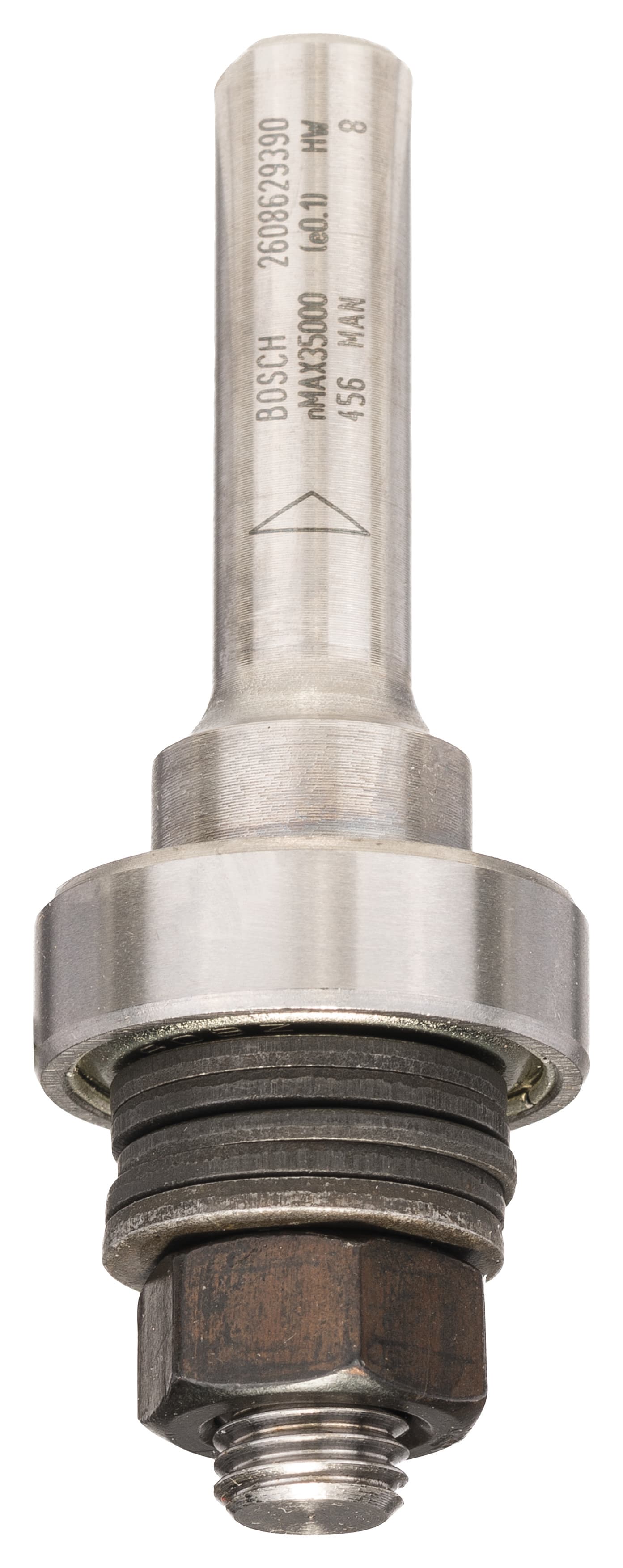 Tijă pentru freză-disc cu pilot pentru rulment cu bile, 8 mm, d 22 mm, g 60,3 mm, 22mm x 60.3mm