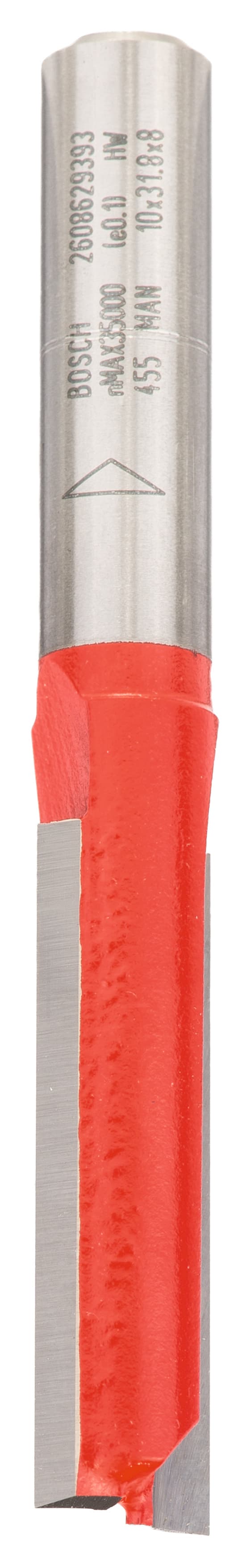 Freză dreaptă expert for wood, carburi, 8 mm, d1 10 mm, l 31,8 mm, g 69 mm, 10mm x 69mm