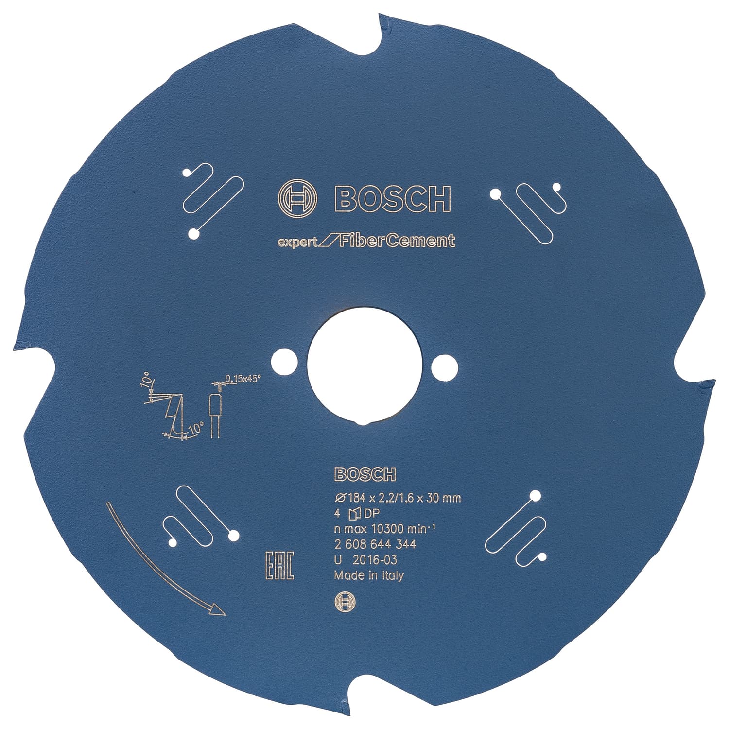 Ex fc h 184x30-4, 184mm x 1.6mm