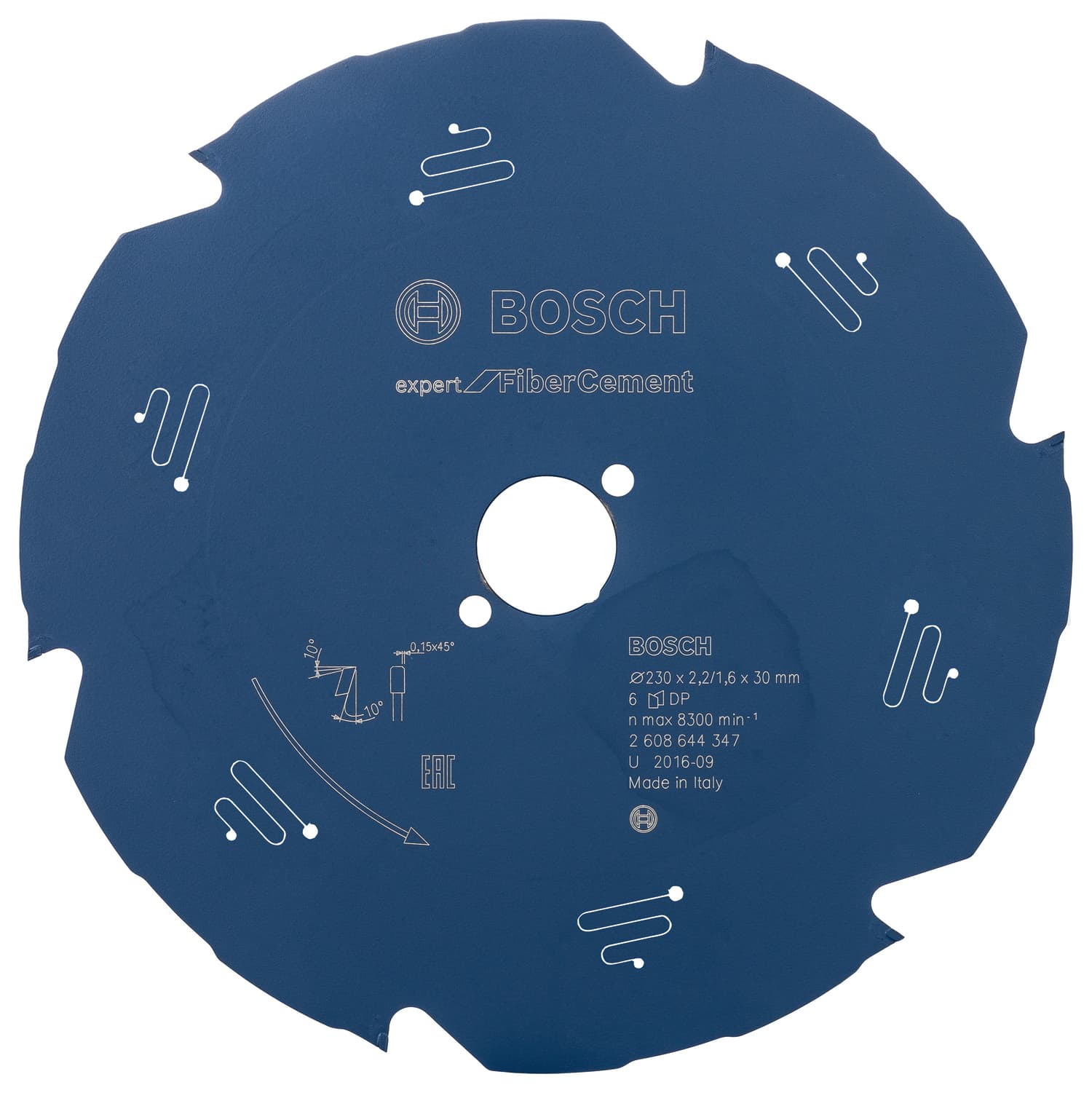 Ex fc h 230x30-6, 230mm x 1.6mm