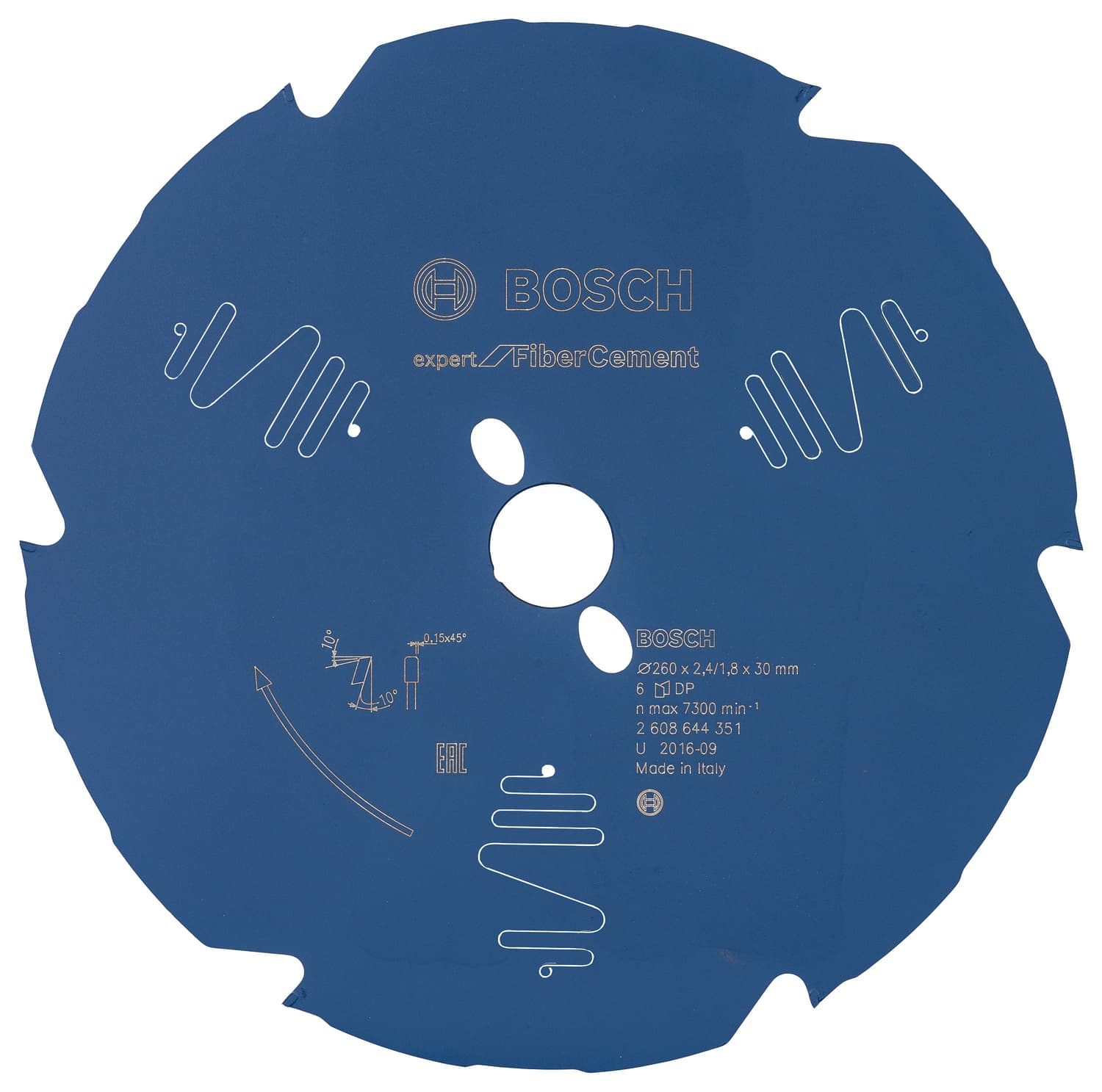 Ex fc b 260x30-6, 260mm x 1.8mm