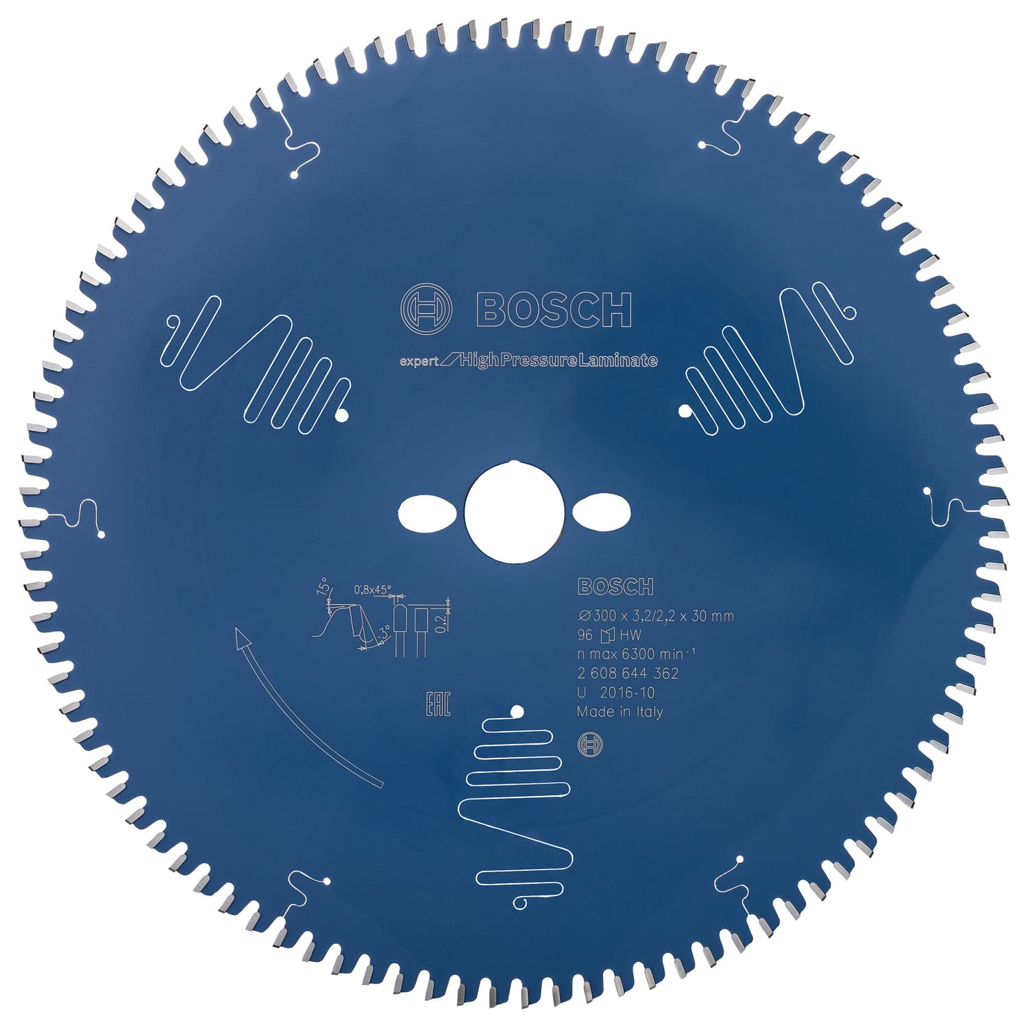 Pânză de ferăstrău circular expert for high pressure laminate 300x30-96, 300mm x 2.2mm