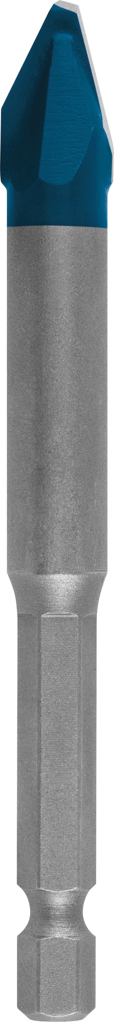 Burghiu HEX-9 EXPERT Hard Ceramic cu o durată lungă de viață pentru găurirea plăcilor ceramice dure, 10mm x 90mm